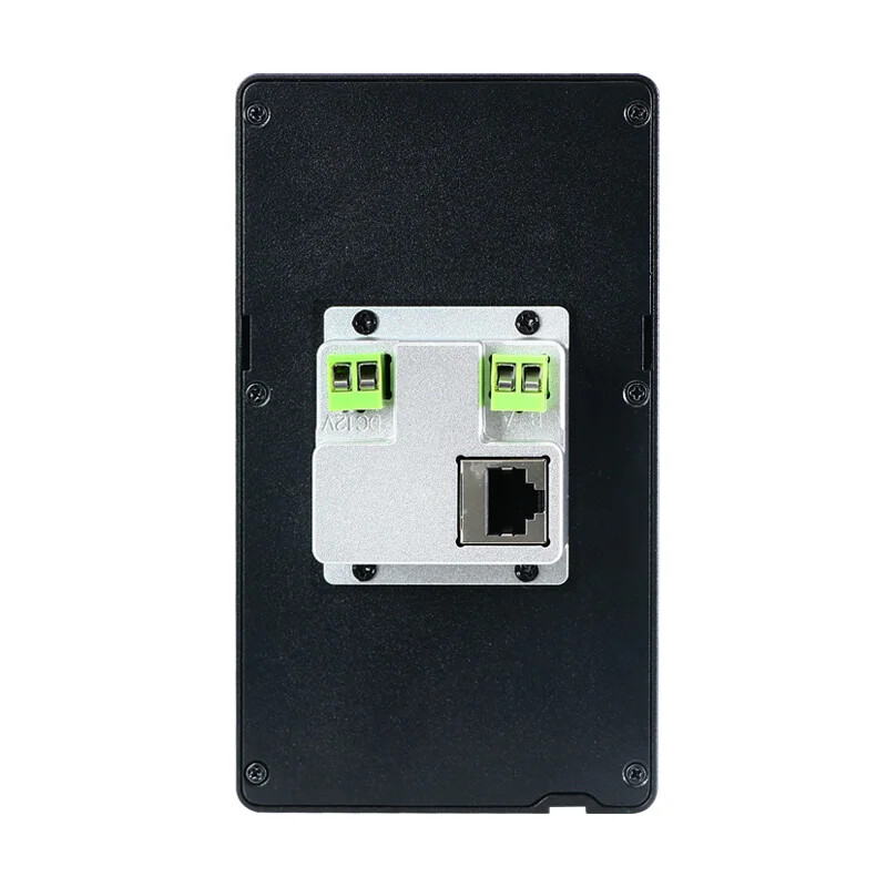 Black Metal Case 5.5 Inch Inwall Mount Android AIO POE Tablet for Professional