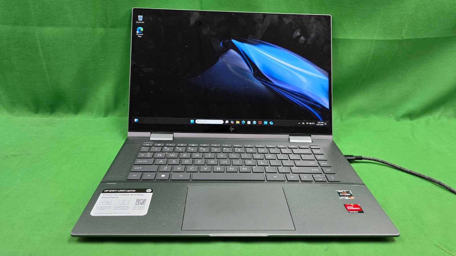 HP ENVY 15 15.6” (512GB SSD AMD Ryzen 5 7530U 4.5GHz 8GB RAM) 2-In-1 TESSTED