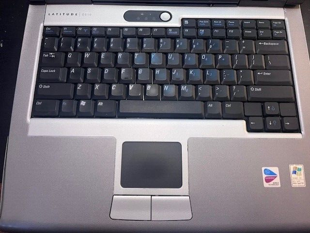 Dell Laptop Windows XP Pro 32 bit-Parallel port-9 pin Serial Port-RS232- and ac