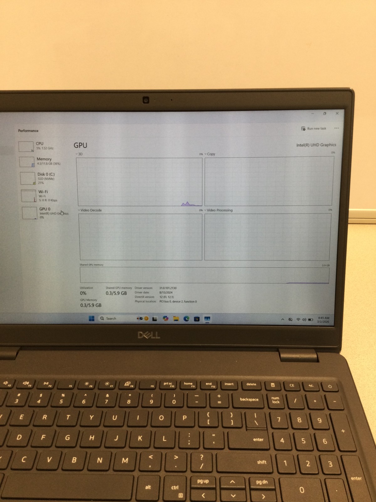 Dell Latitude 3510 15.6″Core i5 10TH GEN 12GB RAM 256GB SSD 1.60ghz** RAED**