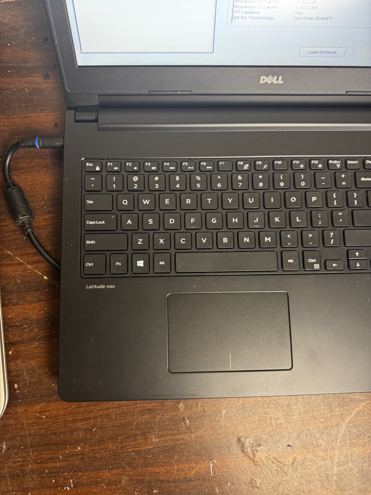 Dell Latitude 3560 Core I3-5005U 4GB RAM Laptop For Parts/Repair #6424
