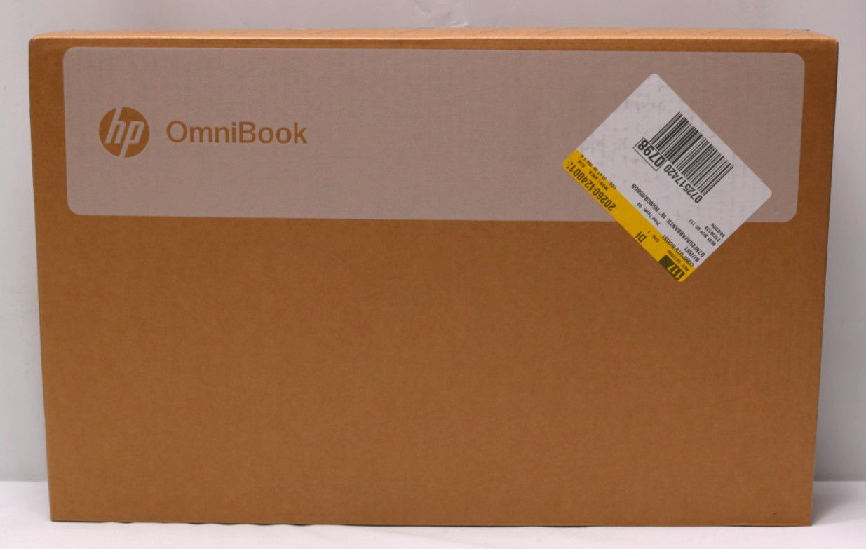 HP OmniBook 3 16″ 2K Laptop AMD Ryzen 5 40 8GB RAM 256GB SSD – Glacier Silver