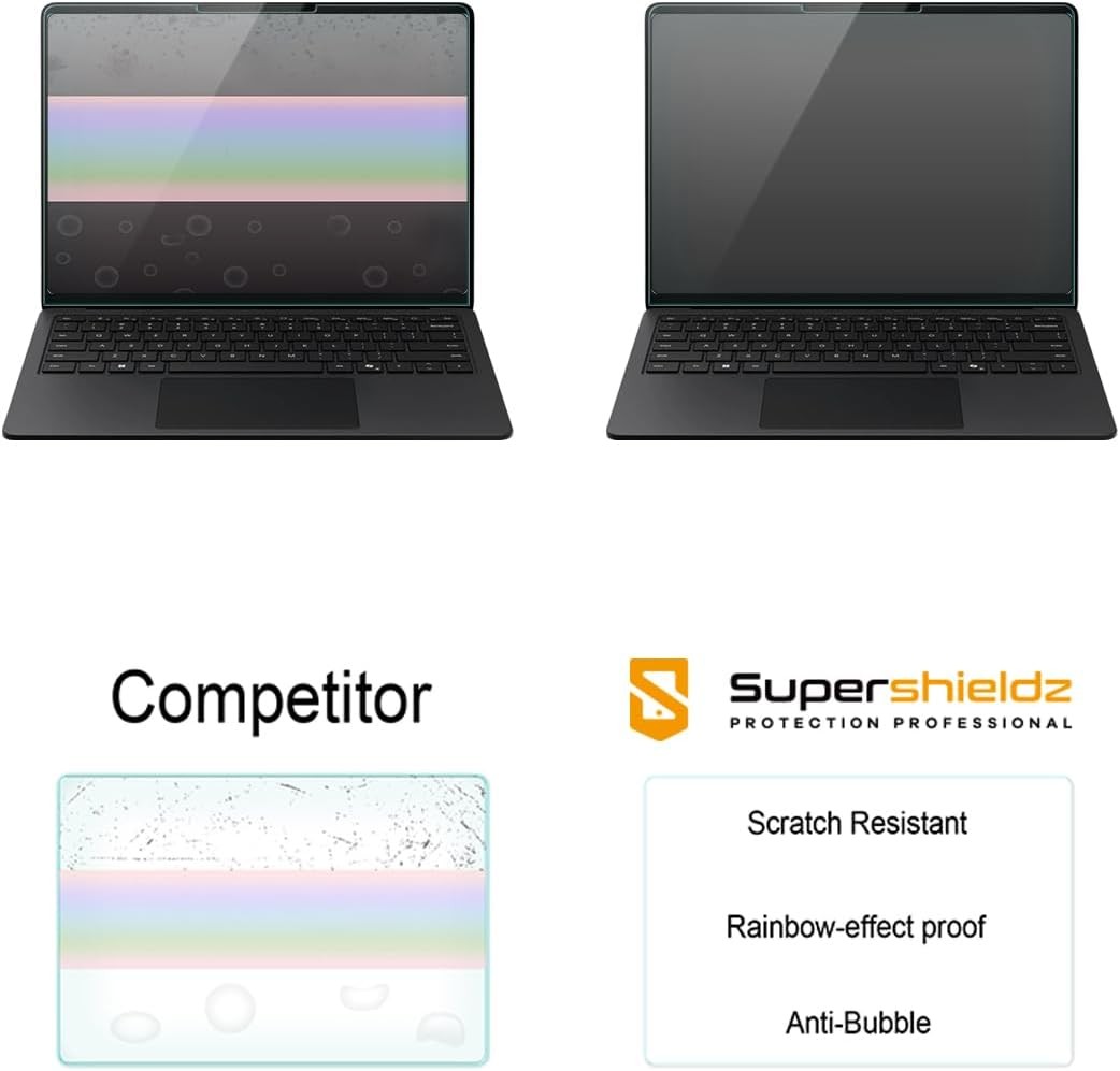 Designed for Microsoft Surface Laptop 7 (13.8 inch) Tempered Glass Screen Protec