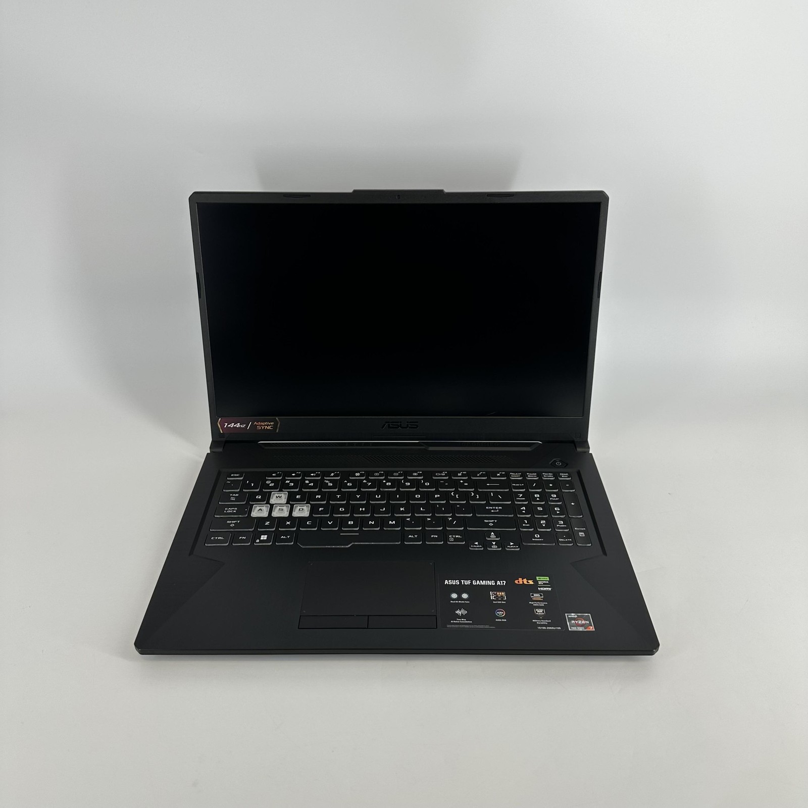 Asus TUF A17 Black 144Hz FHD 3.1GHz Ryzen 7 7435HS 6GB 512GB SSD NVIDIA RTX 2050