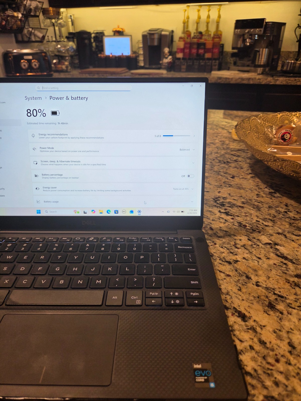 Dell XPS 13 9305 13.3” (256GB SSD, Intel Core i5-1135G7, 2.4GHz, 8GB RAM)…