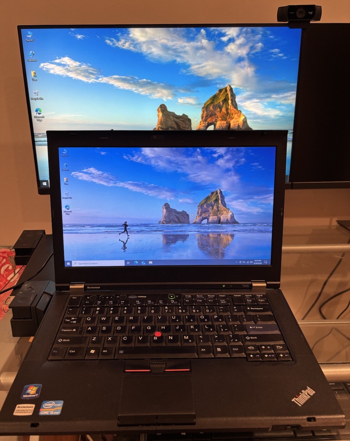 Lenovo Thinkpad T420 i5-2520M 6GB RAM 128GB SSD Windows 10 Pro Office 2010 +Dock