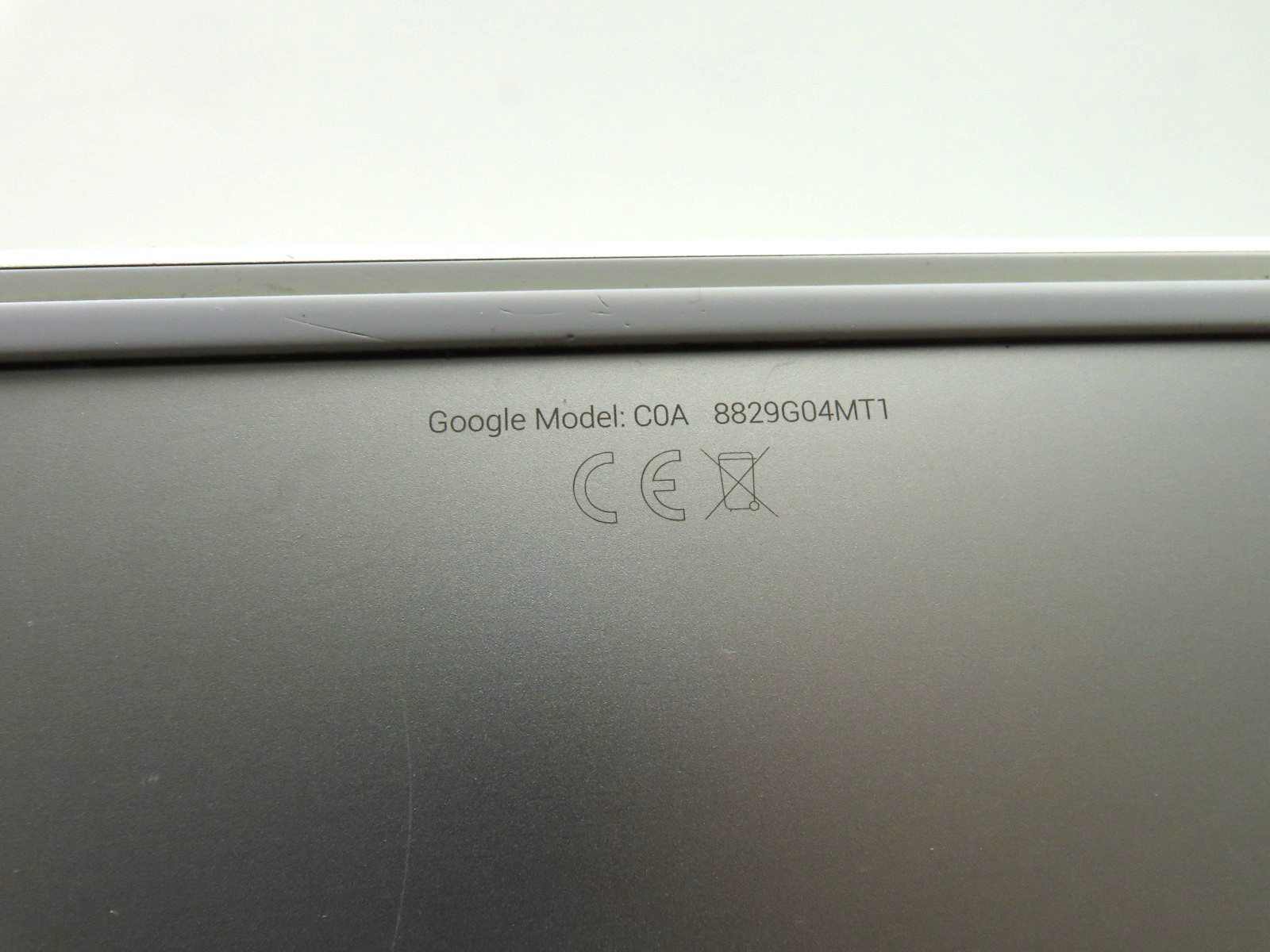 Google Pixel Book C0A 12.3″ Intel i5-7y57 1.2GHz 8GB RAM 512GB SSD AS IS