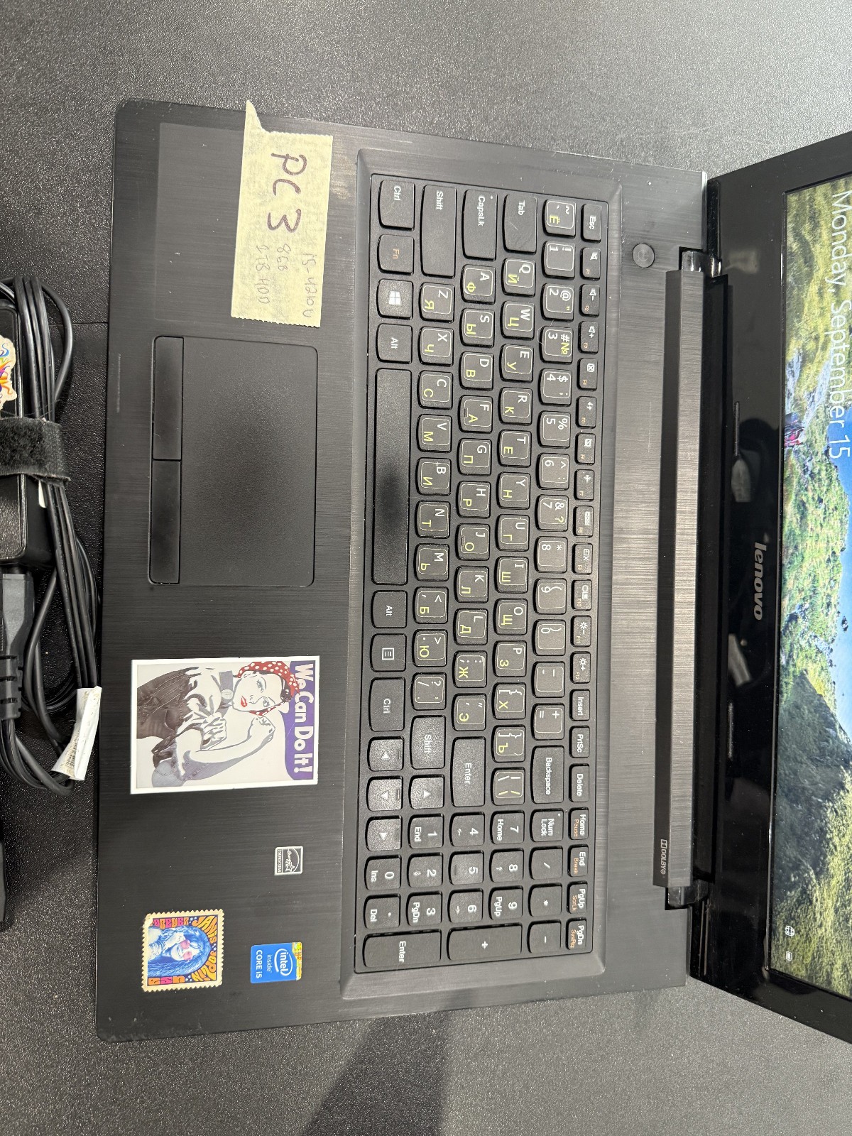 Lenovo G50-70 Core i5 4210U RAM 8GB 1TB HDD Windows 10 Lots of stickers!