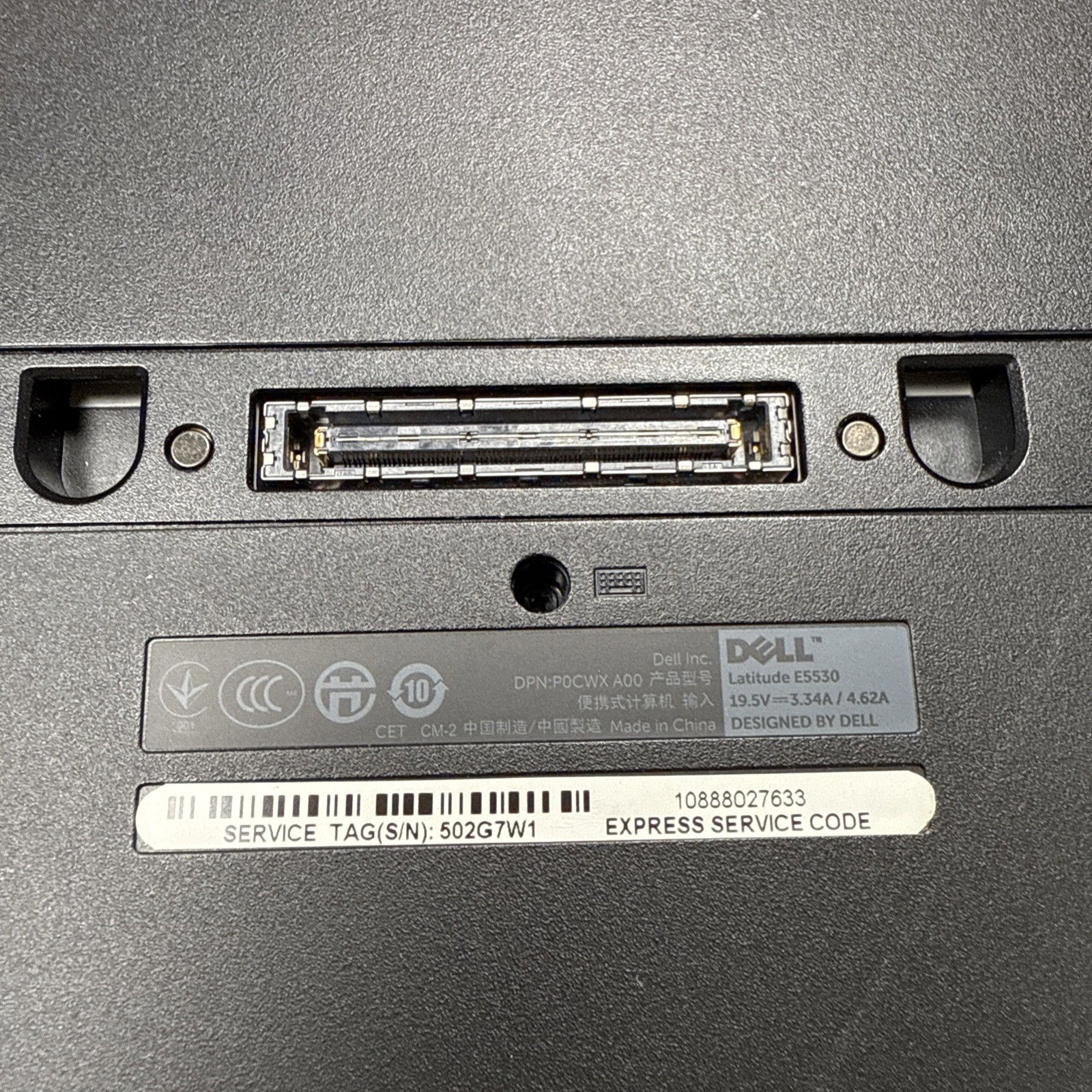 Dell Latitude E5530 Intel i5-3210 2.50GHz 8GB RAM RAM No HDD