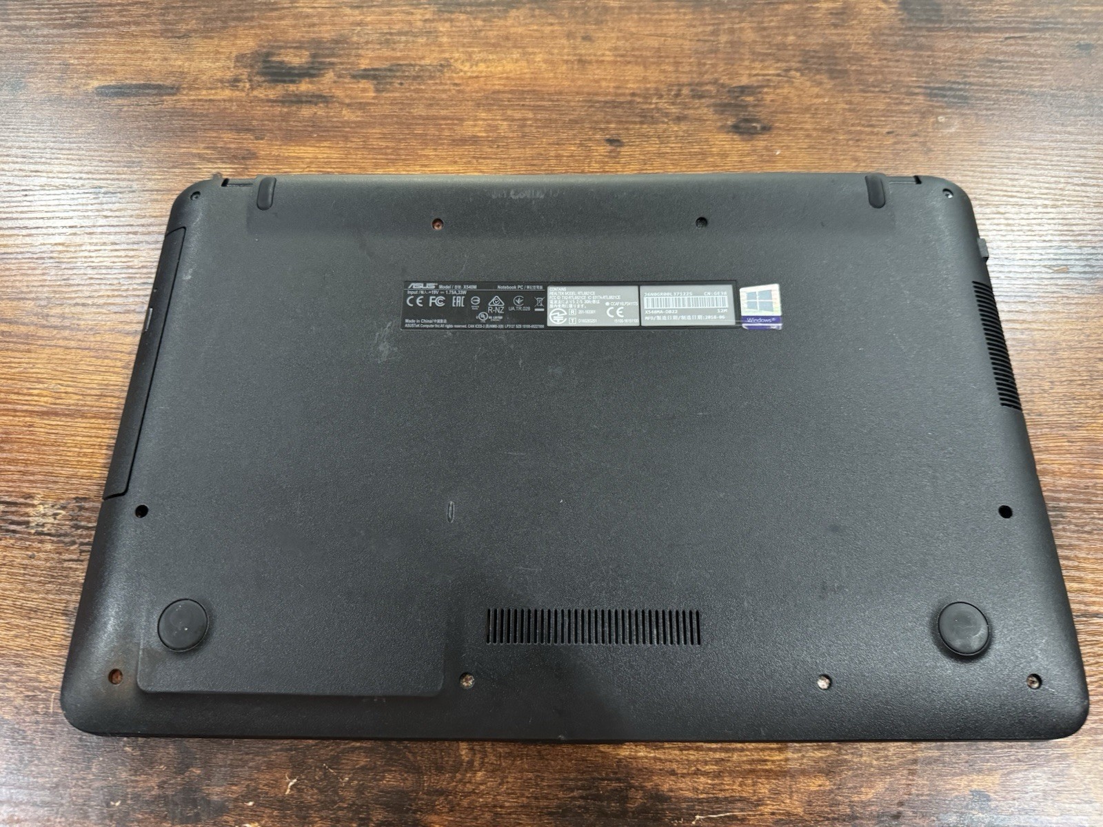 Asus X540M Laptop Intel Pentium Silver Vivobook Storage Find Untested No Charger