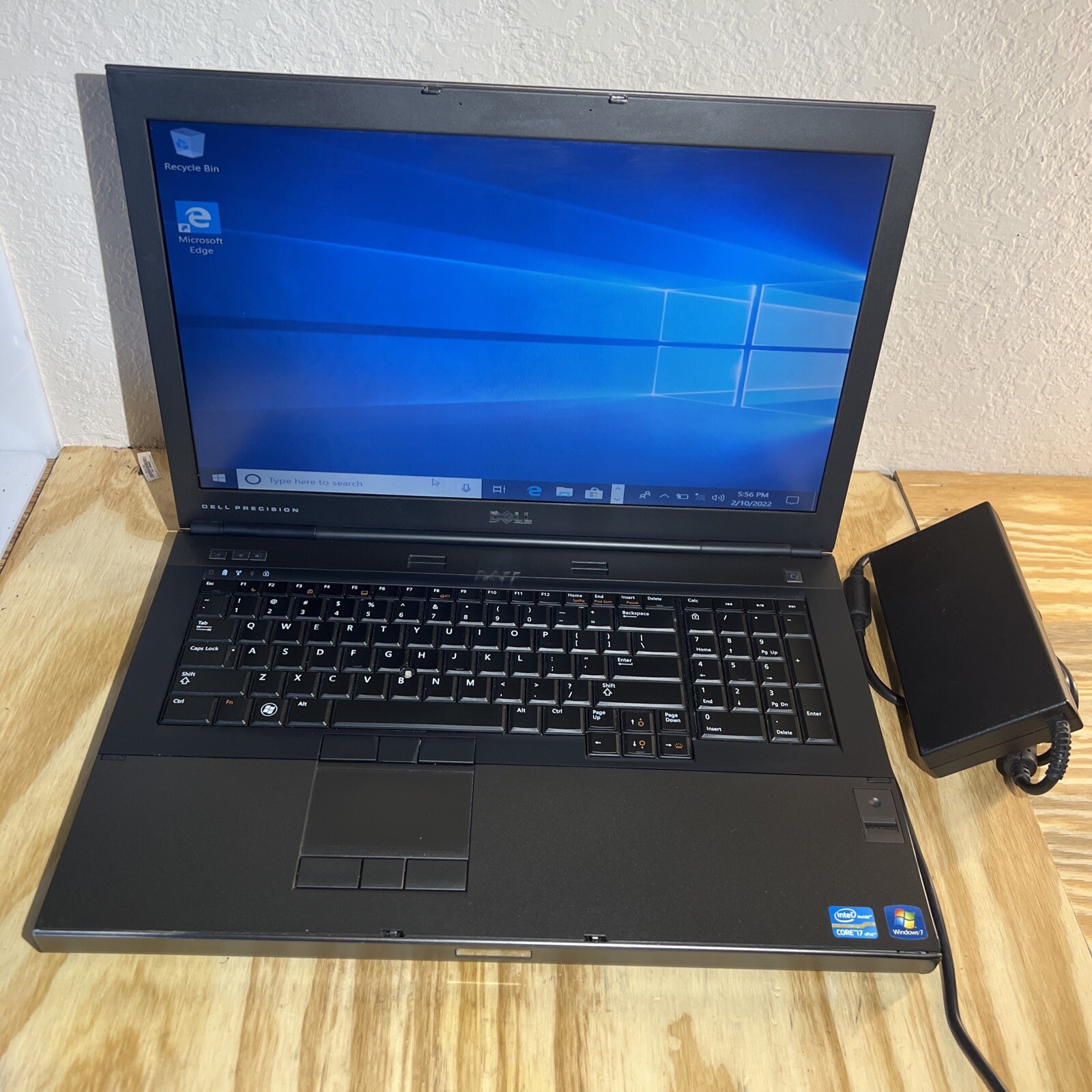 Dell precision M6600 Core i7 2760QM @ 2.40GHz 8GB RAM 256GB SSD