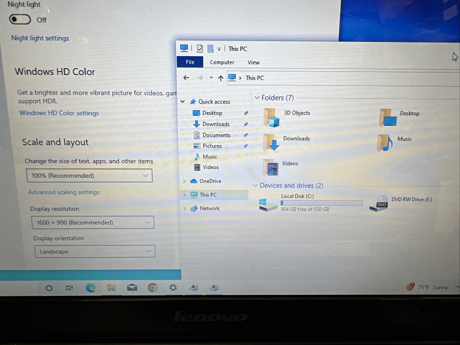 Lenovo 14 i7-4700MQ 2.4GHz 8GB 1TB HD Nvidia GT 755M W10 Gaming Laptop*FOR PART*