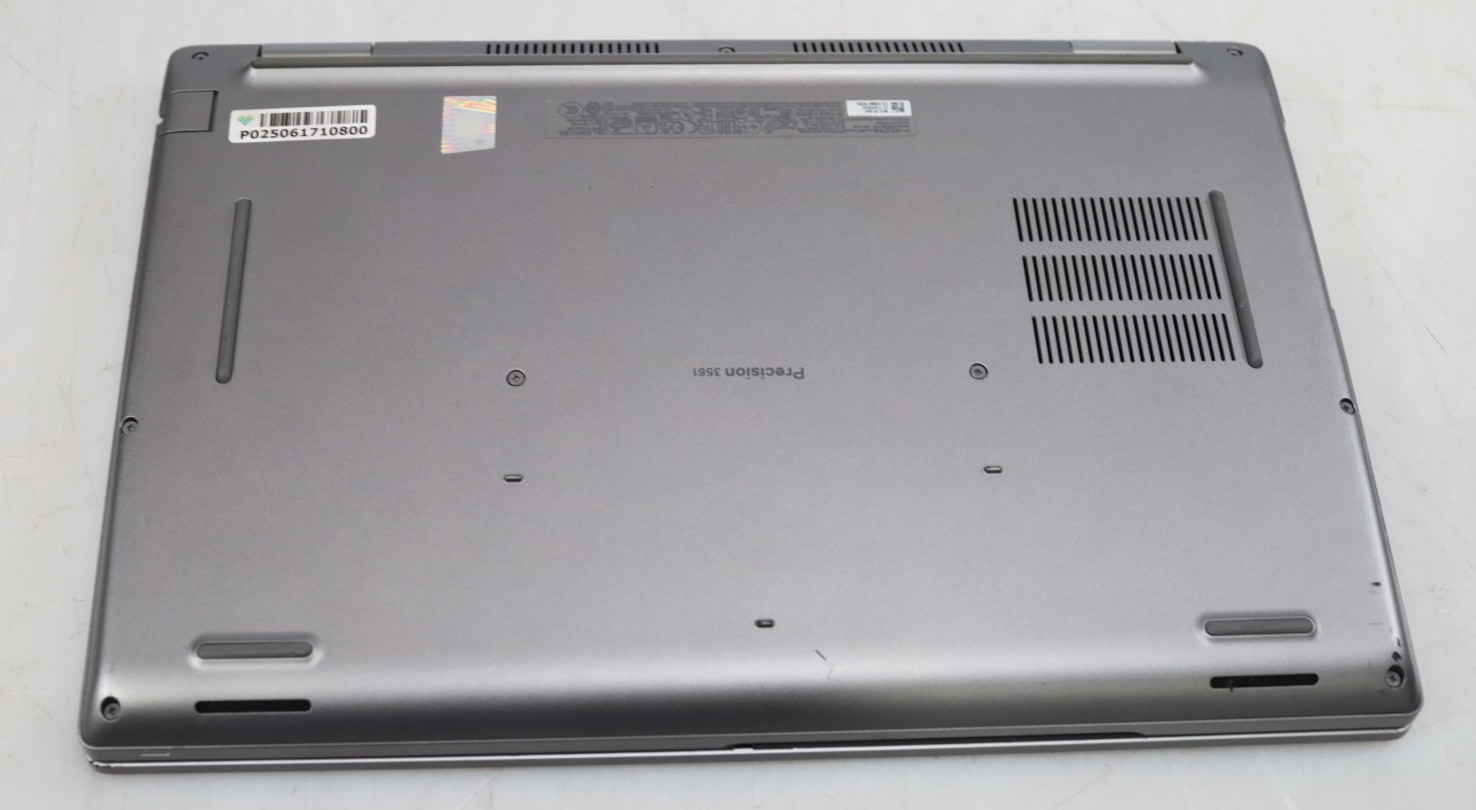 Dell Precision 3561 15.6″ Intel i7-11850H 16GB Quadro QN20-M3 No HDD BATT AS-IS