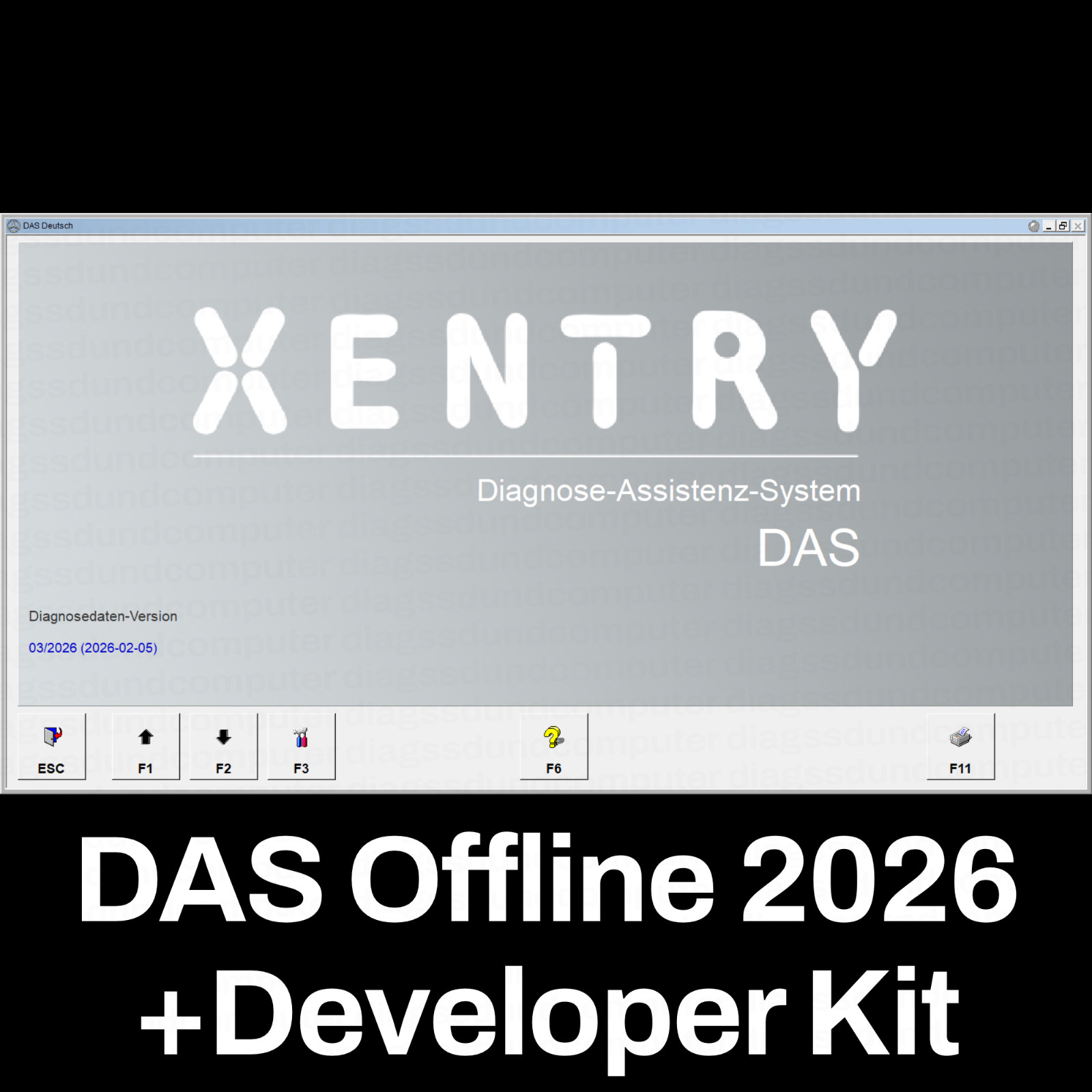Mercedes Star Diagnostic Xentry 07-2026 Win11 – Ready To Run Power Laptop