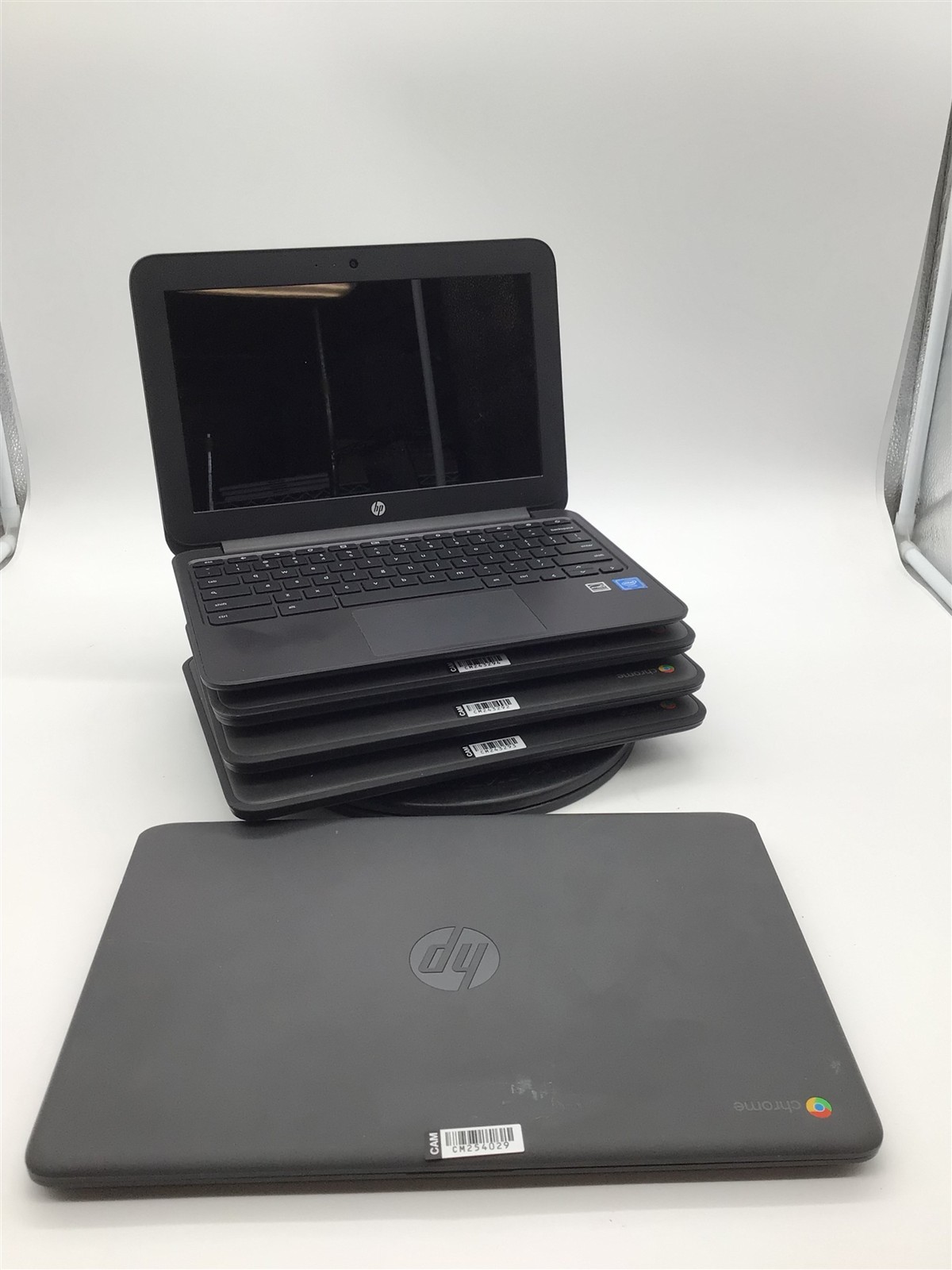 Lot of 5 HP Chromebooks 11 G5/14 G5 16GB/32GB