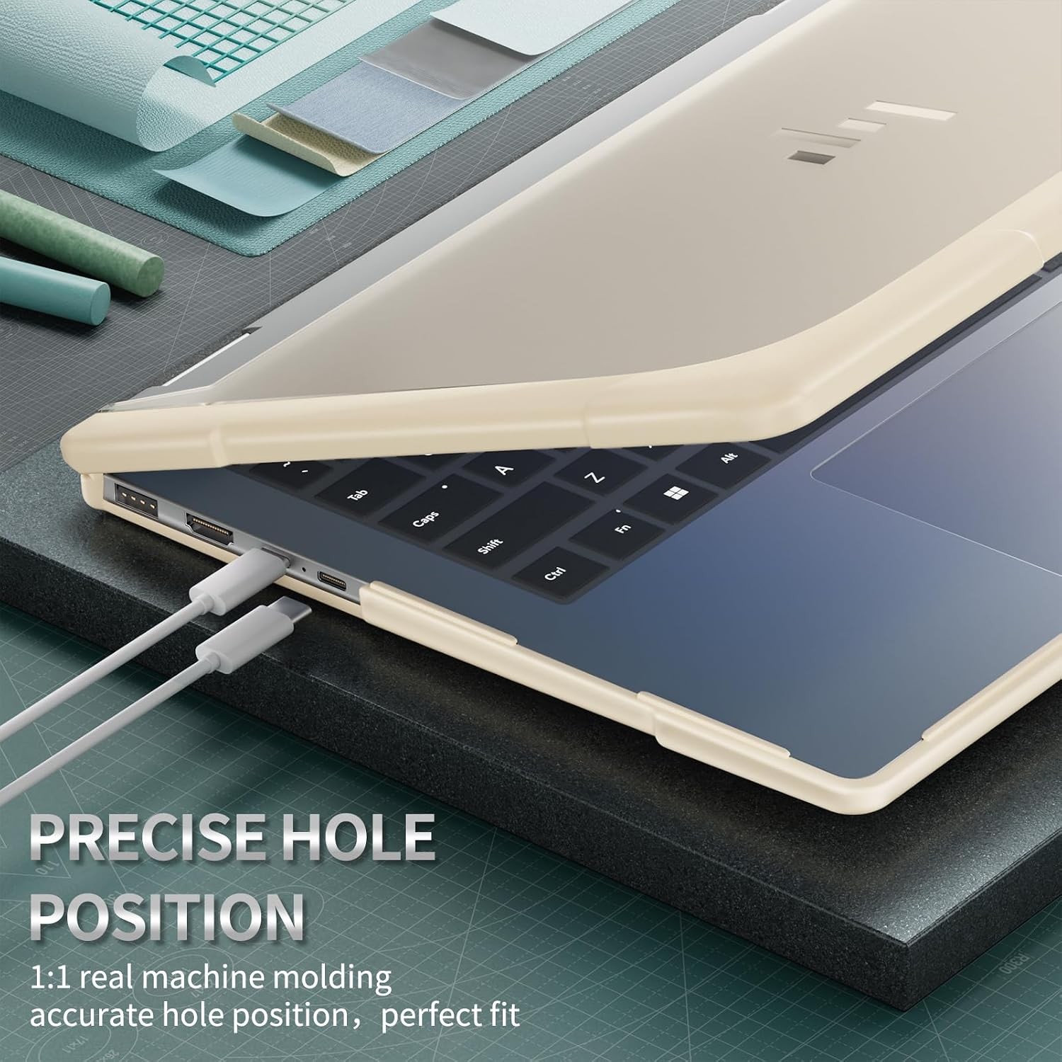Protective Case for 14″ HP Envy X360 2-in-1 2K Touch-Screen Laptop 2024 Release
