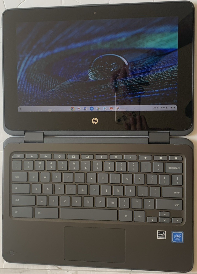 HP Chromebook x360 11 G2 EE 11.6″ 2-in-1 TOUCHSCREE N4000 4GB 32GB **SEE PHOTOS