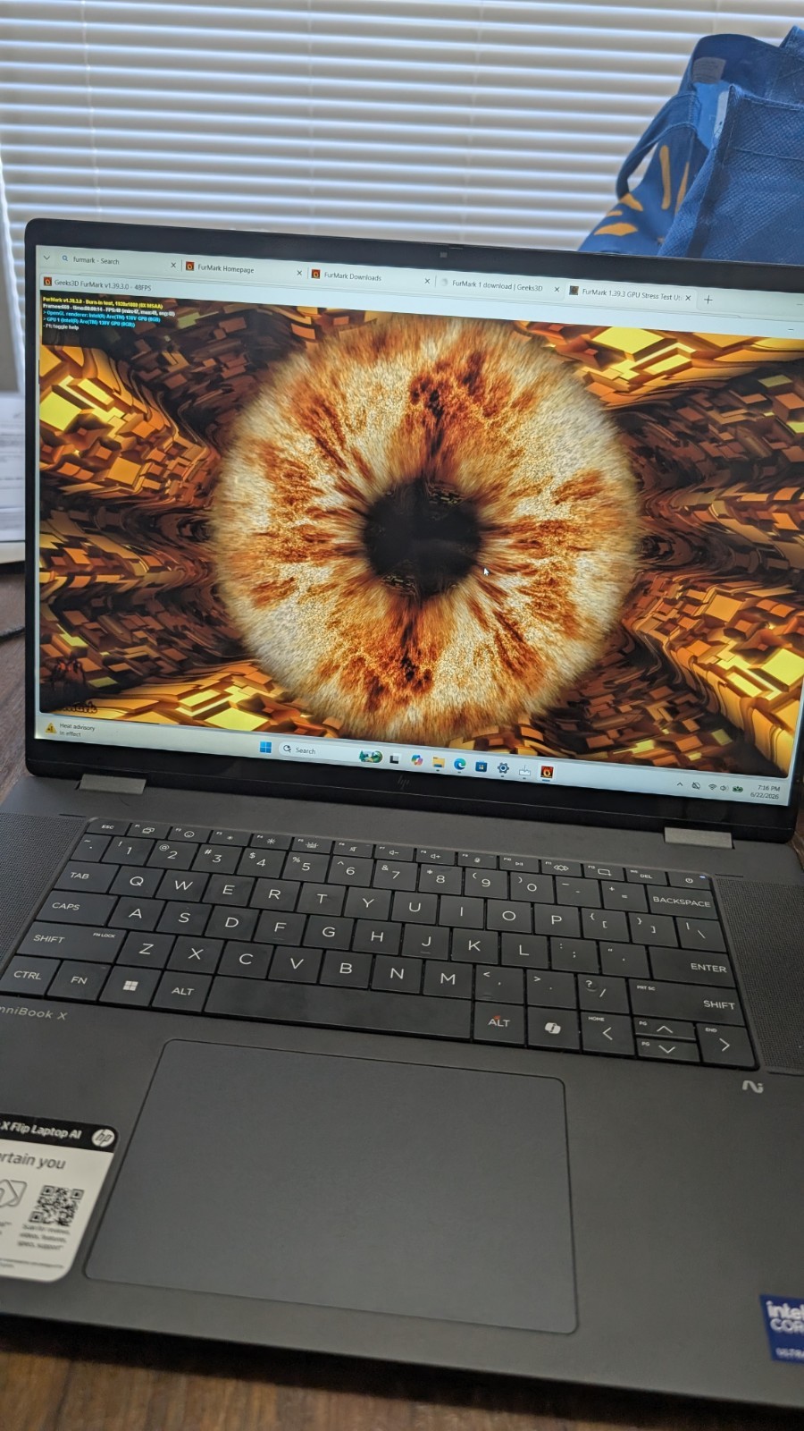 HP OmniBook x Flip 16″ 2K Touchscreen 2-in 1 READ DESCRIPTION!