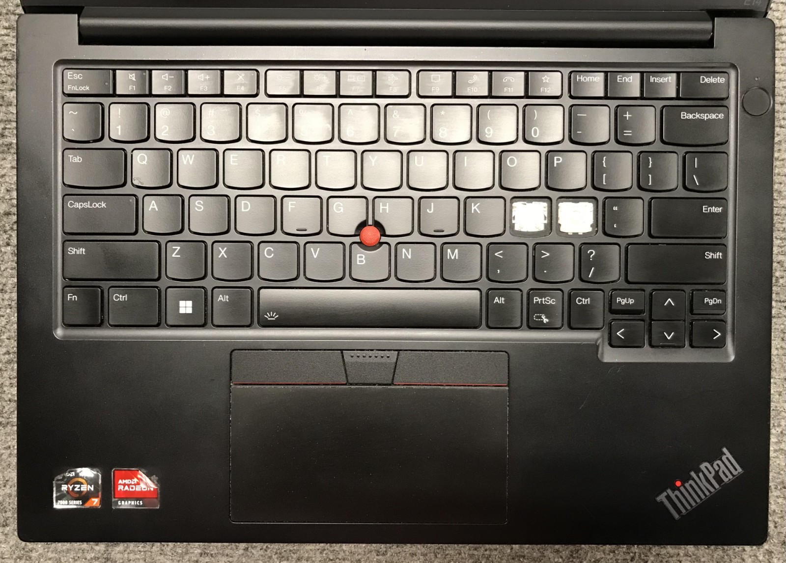 Lenovo ThinkPad E14 Gen 5 14″ Laptop Ryzen 7 7730U 8GB RAM 512GB NVMe, As Is