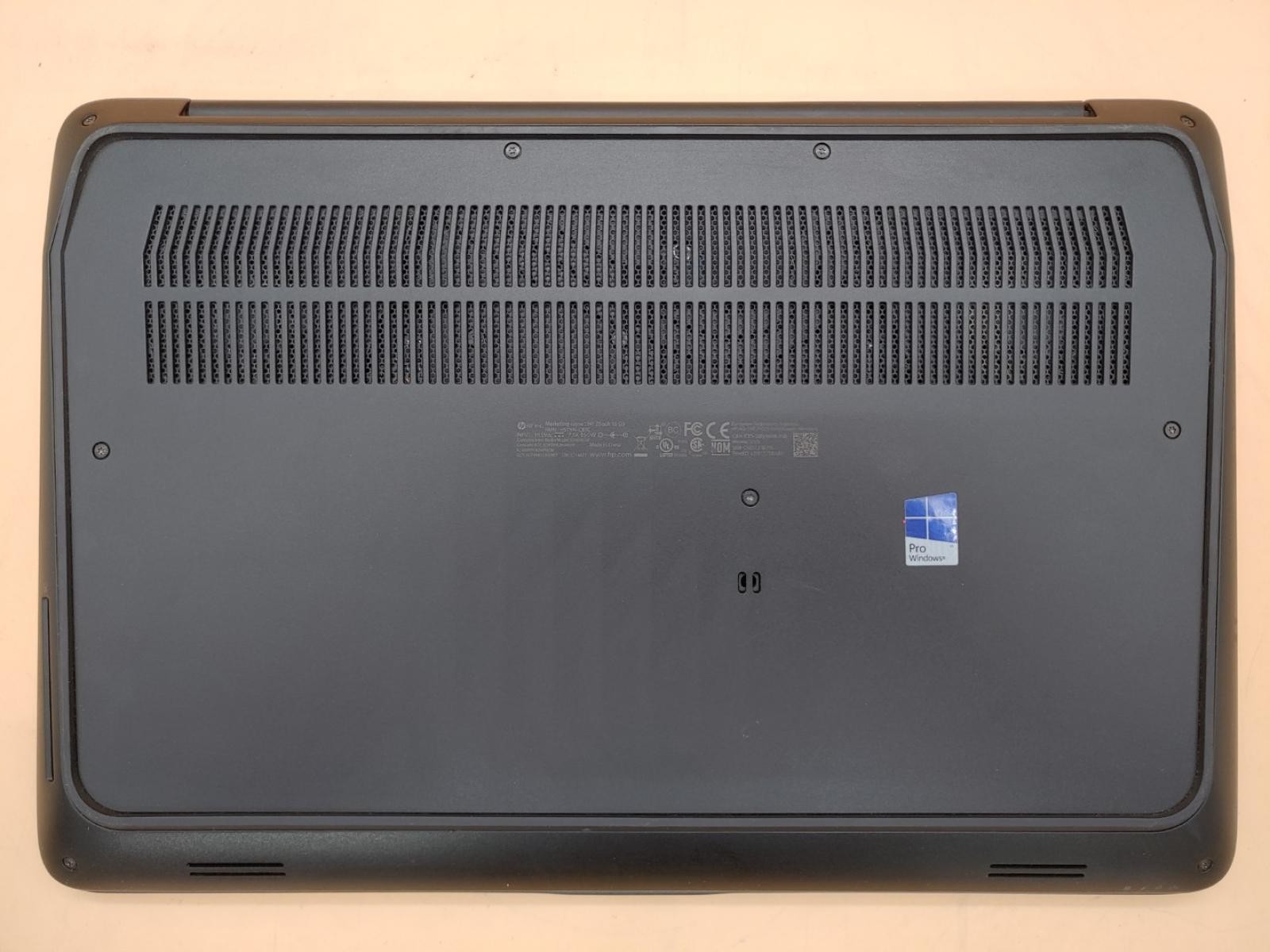 HP ZBook 15 G3 Xeon E3-1505M v5 32GB 512GB M2000M **BAD BATTERY** *NO OS/NO AC**