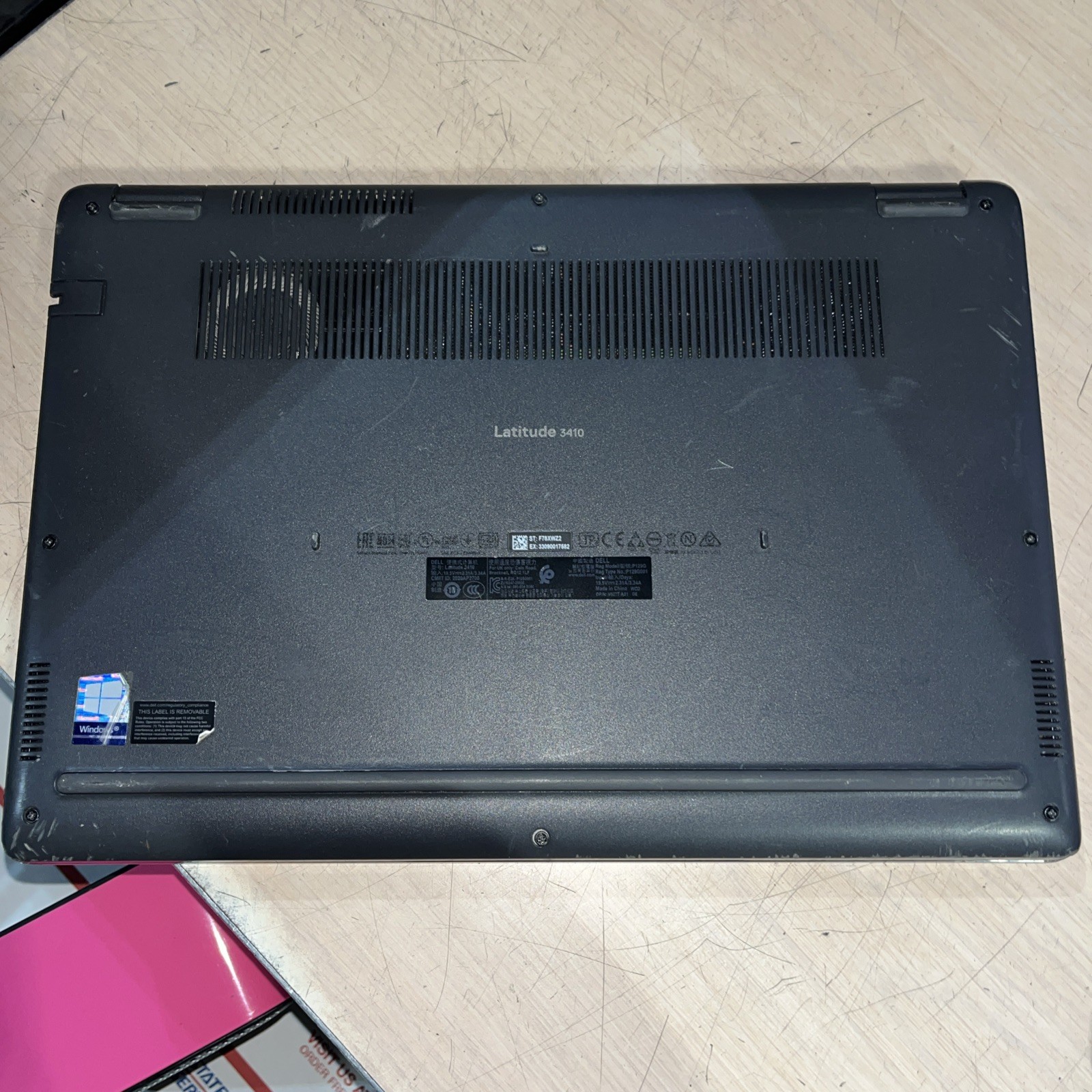 DELL LATITUDE 3410 INTEL CORE I5-10210U 4GB RAM NO HD ,