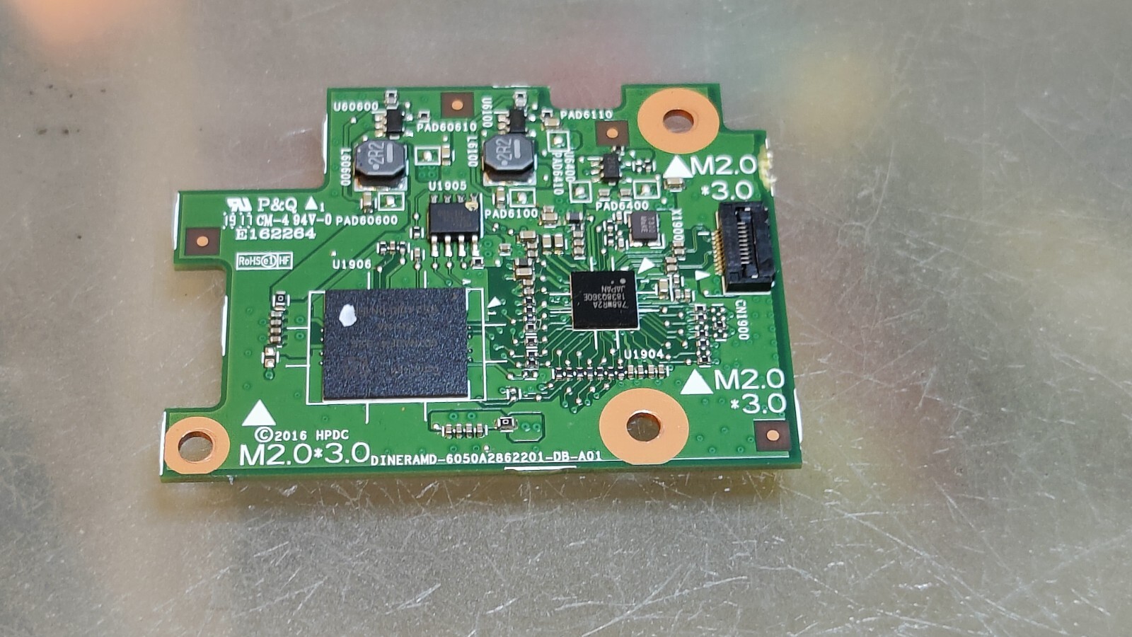 HP 14-CM 14-CK 14-AN 14-DK 14Z-CM 32GB SSD eMMC 6050A2862201 Card #
