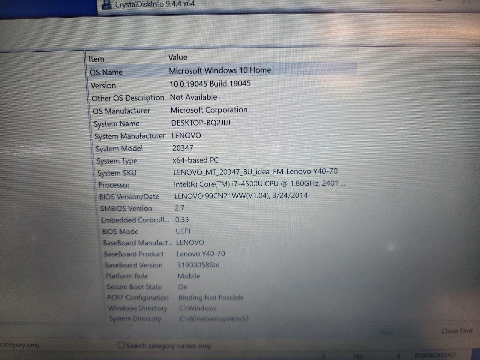 Lenovo IdeaPad Y40-70 Intel i7 4TH Gen, 16GB, Radeon R9 M275 512gb SSD READ!