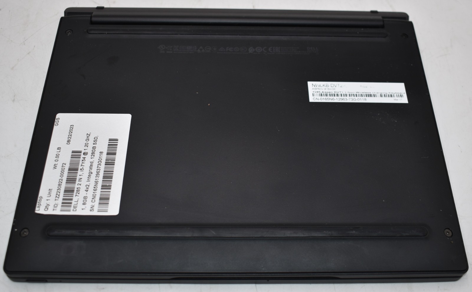 12.3″ Dell Latitude 7285 2-In-1 Touch i5-7Y54 @ 1.20GHz 8GB RAM 128GB SSD
