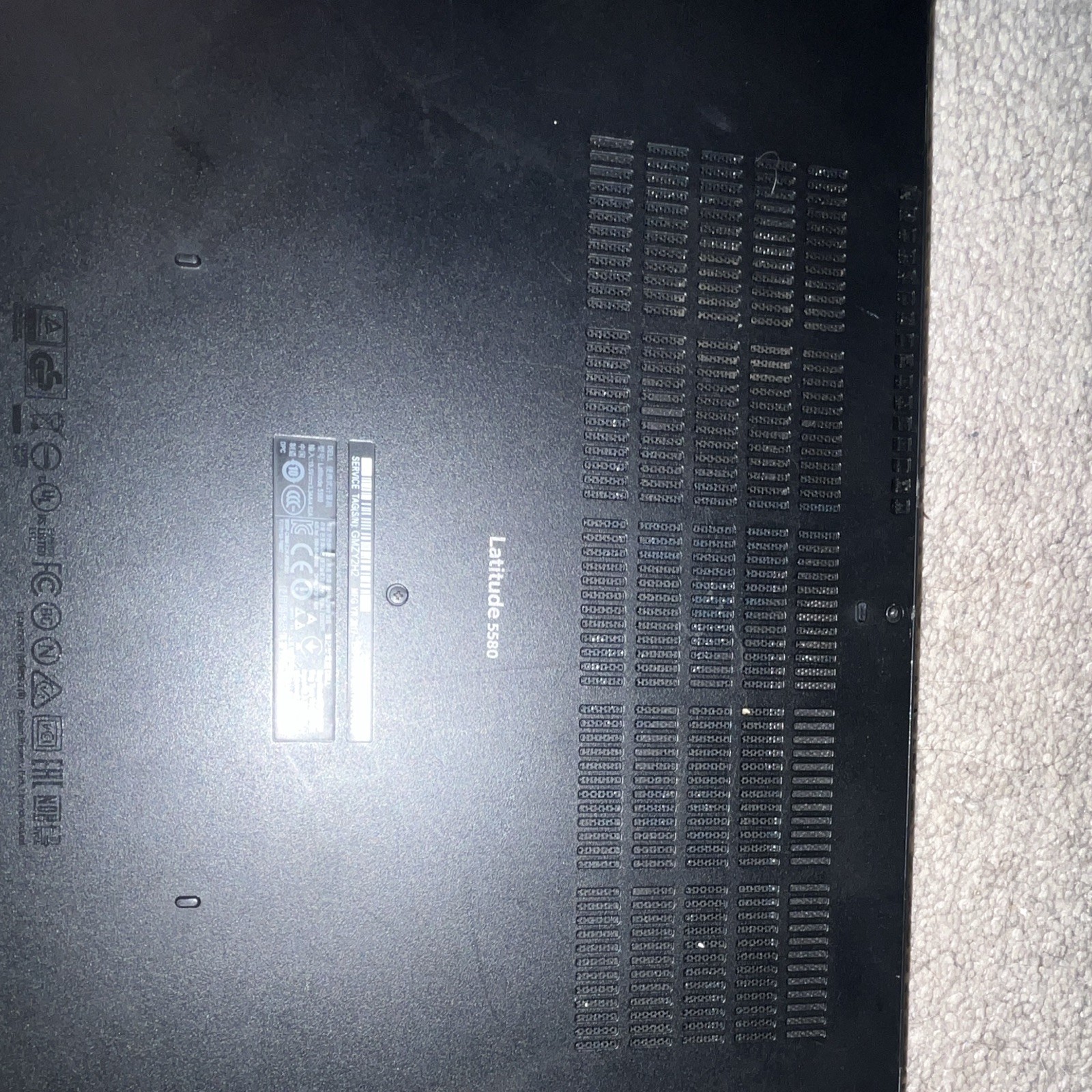 Dell Latitude 5580 15.6″ i5-7th Gen 8GB RAM NO SSD FHD Black