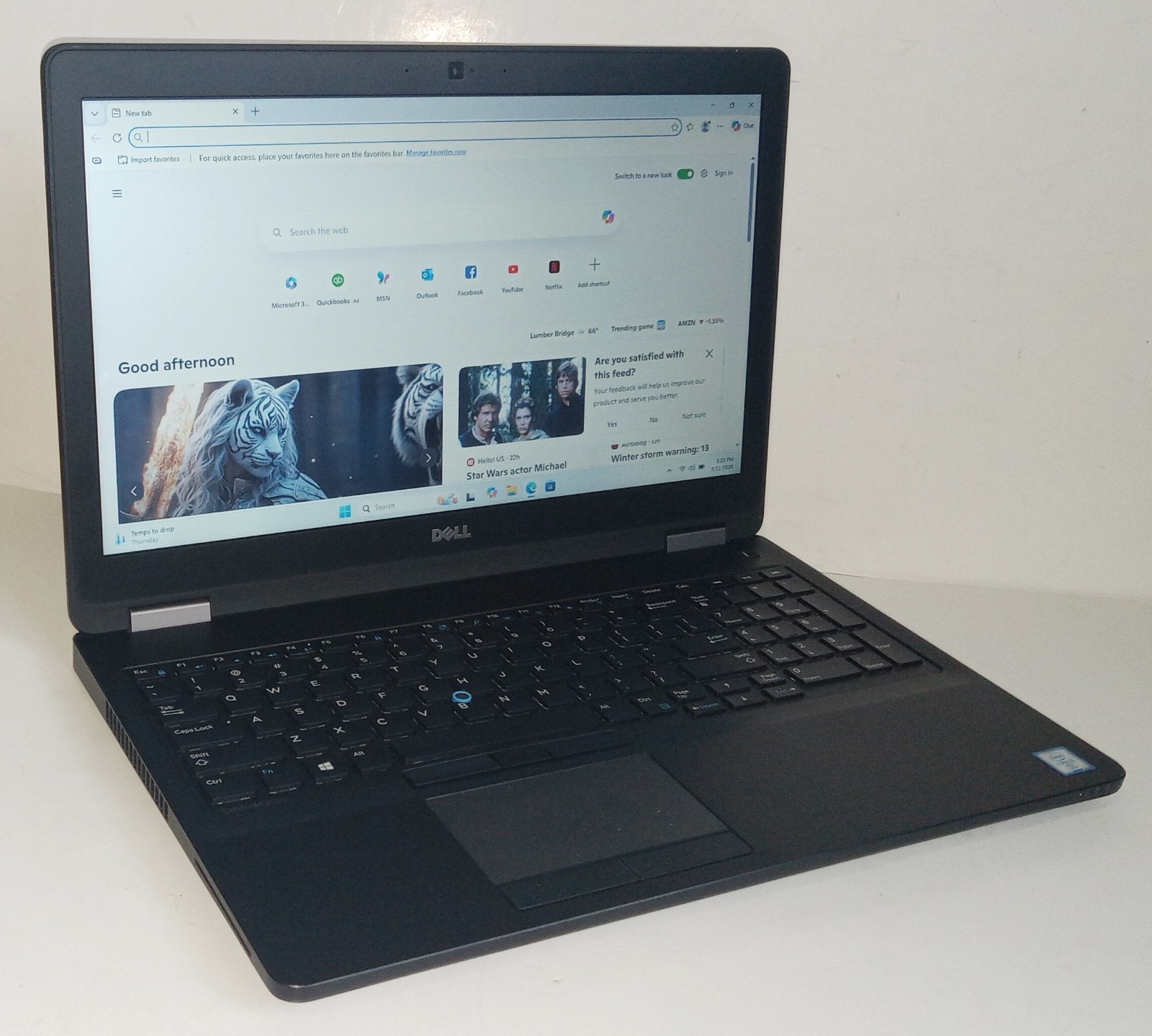 Dell Latitude E5570 i5-6300U 2.40GHz 8GB RAM 128GB SSD Webcam Backlit Win 11 Pro