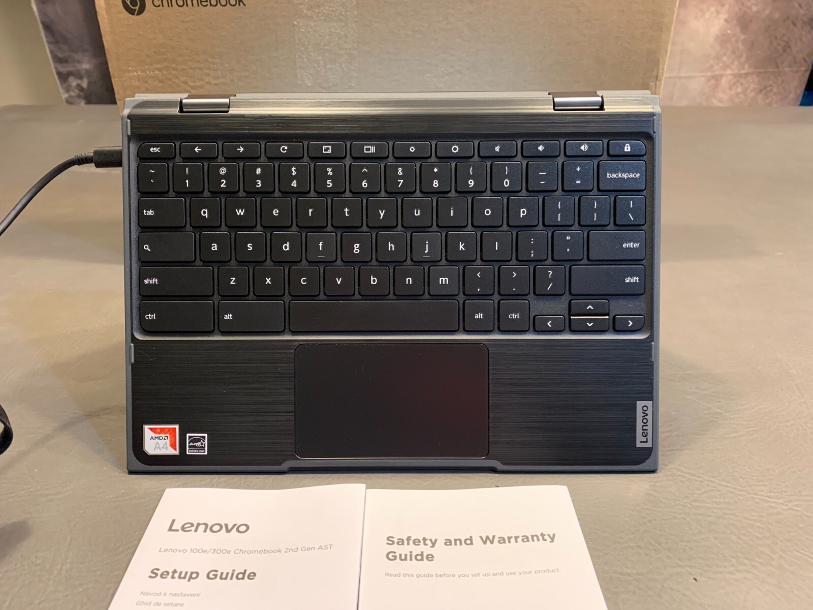 Lenovo 11.6″ Multi-Touch 300e Chromebook (2nd Gen) – 82CE0000US – Dead Battery!