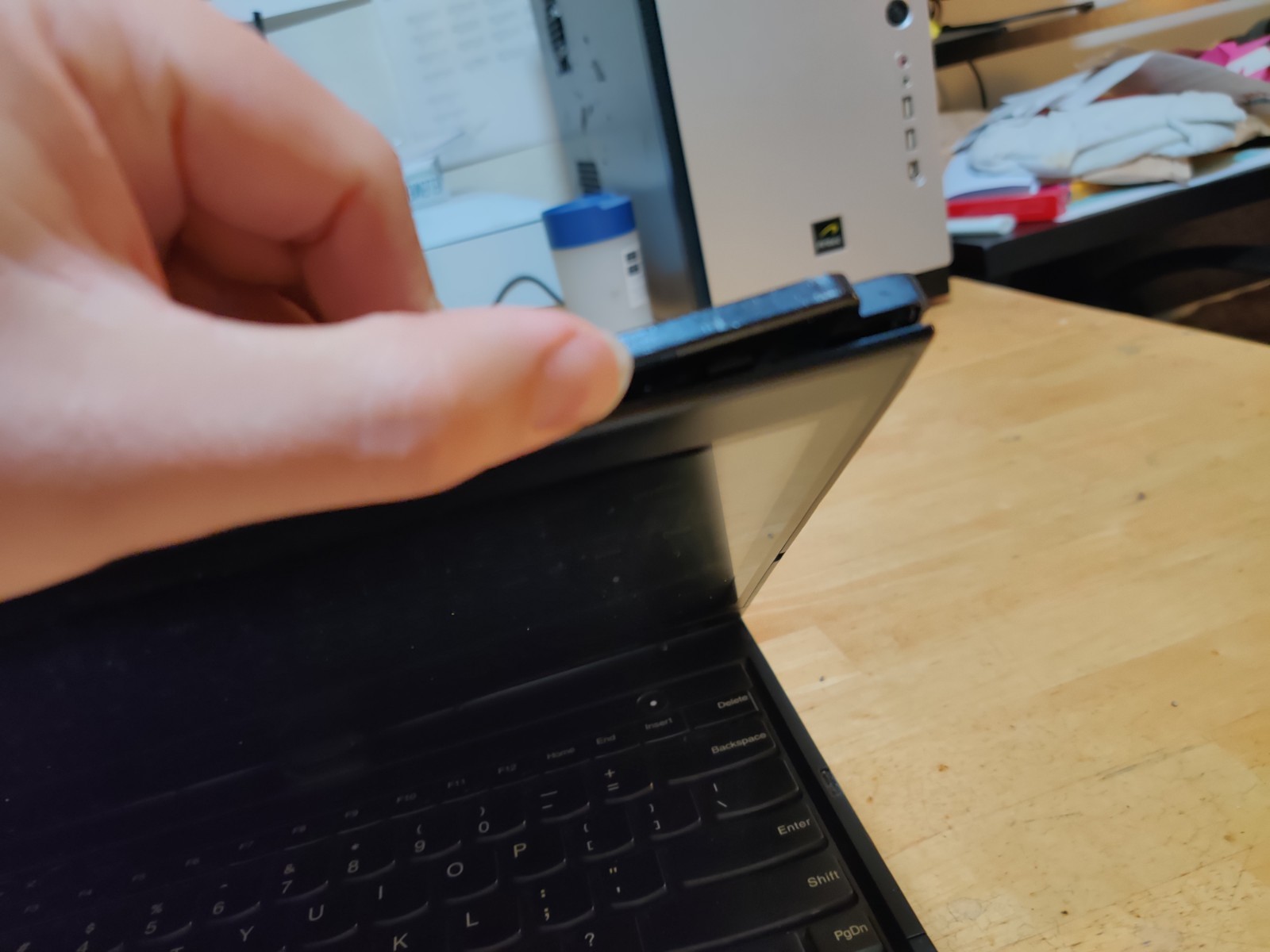 Thinkpad X230 Tablet, Core i7 (2 Core, 2.90GHz), 8GB RAM, 256GB HDD, Linux Mint