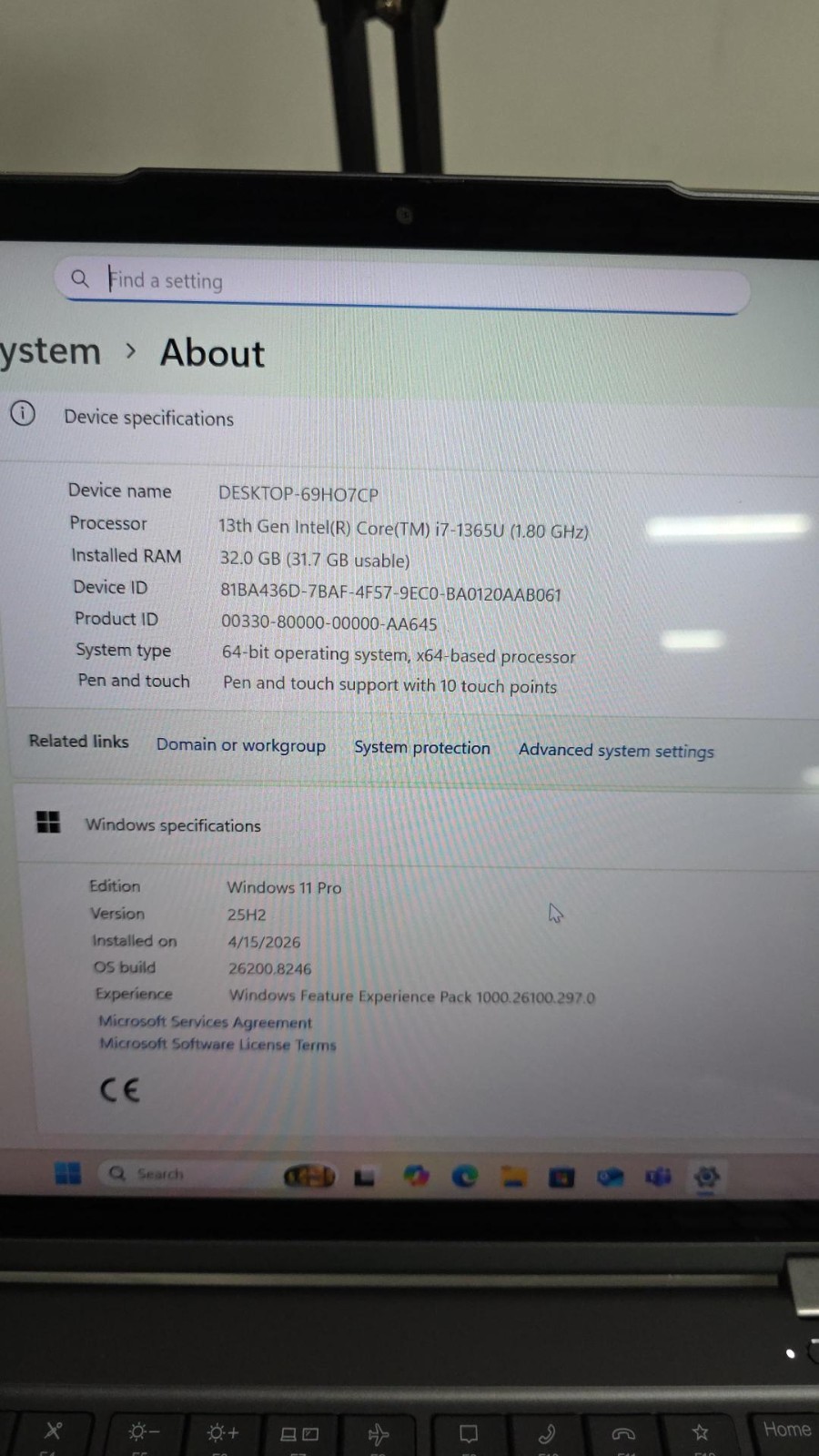 21HRS25T00 LENOVO THINKPAD X1 YOGA Gen8 i7-1270P vPro 32G DDR5 512GB SSD 11P