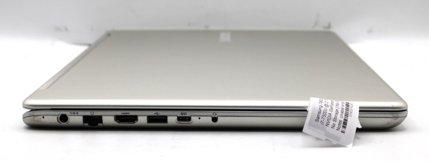 Samsung 740U i7-7500U@2.70GHz 12GB DDR4 NO STORAGE OR OS *PARTS/REPAIR* READ