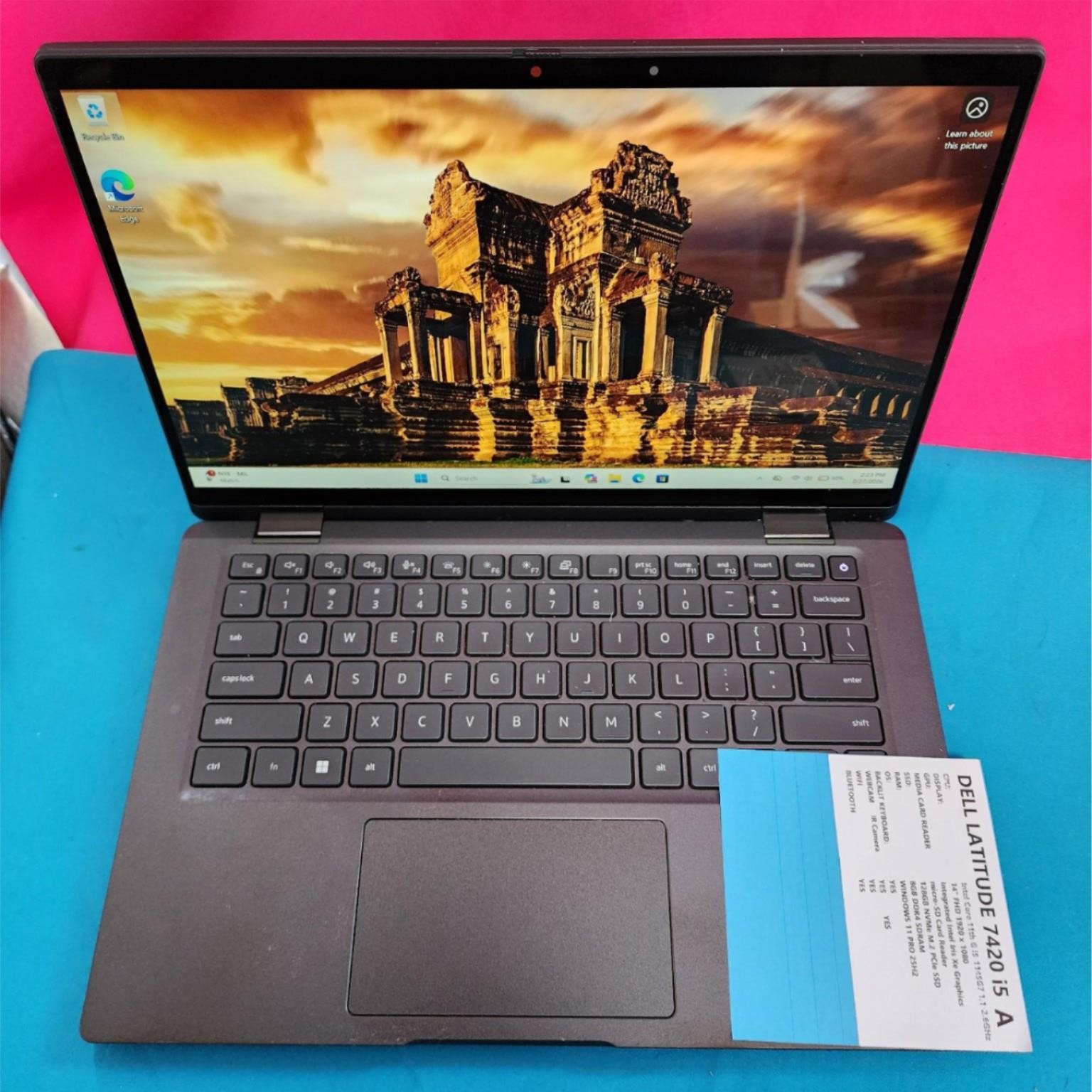 Dell Latitude 7420 2-n-1 14″ TOUCH FHD i5-1145G7 8GB 128GB Thunderbolt Win11Pro