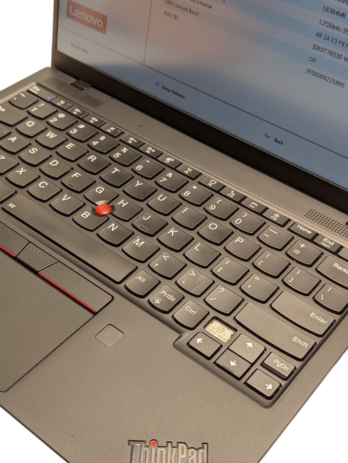 Lenovo Thinkpad X1 Nano Gen 1 i7 1.20GHz 16GB RAM 256GB SSD Grade D
