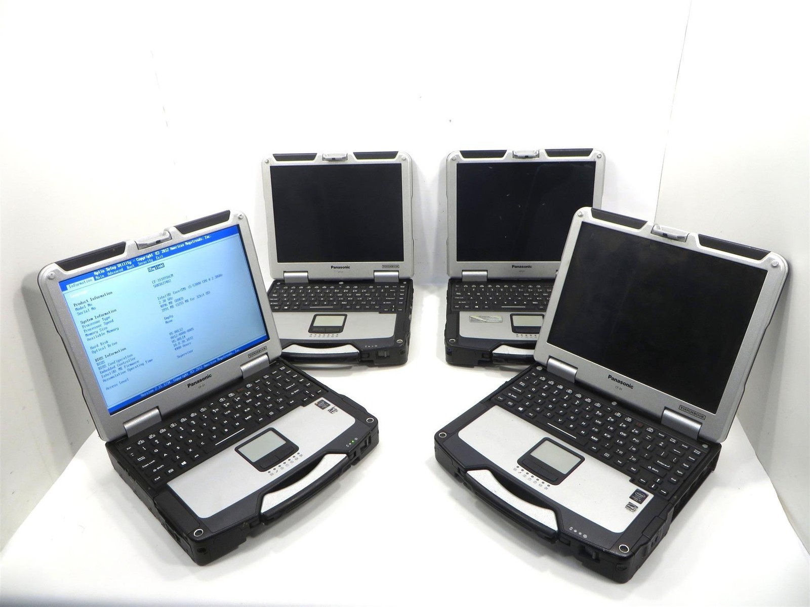 Lot 4 Panasonic CF-31 Core i5-5300U 2.30GHz 4GB RAM MK5 (CF-3120-02CM)