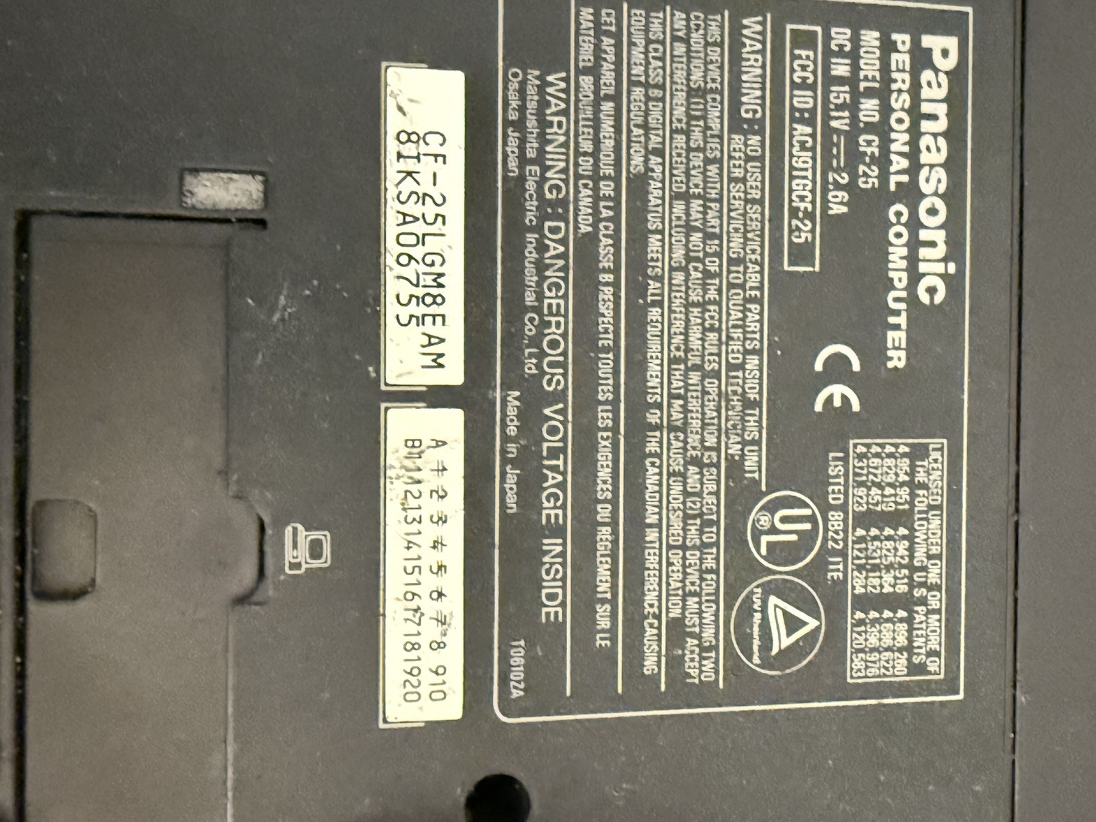 Vintage Panasonic Toughbook CF-25 Laptop | RGIS | Pentium MMX | Retro Gaming