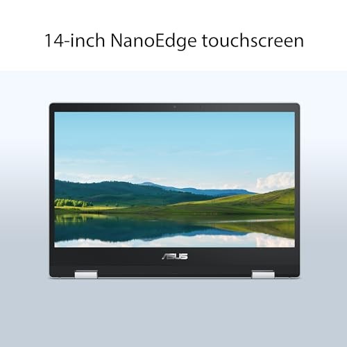 Chromebook Flip CX1 Convertible Laptop, 14″ FHD NanoEdge Convertible | Touch