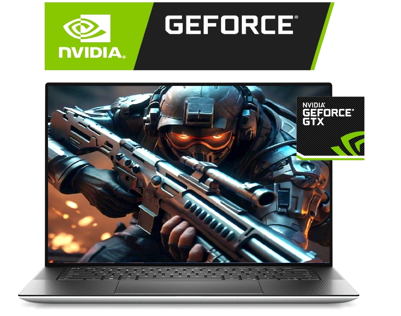 15.6″ Dell Gaming Laptop PC: Intel i5-7300HQ! Nvidia GTX 1050! Windows 10 Pro!