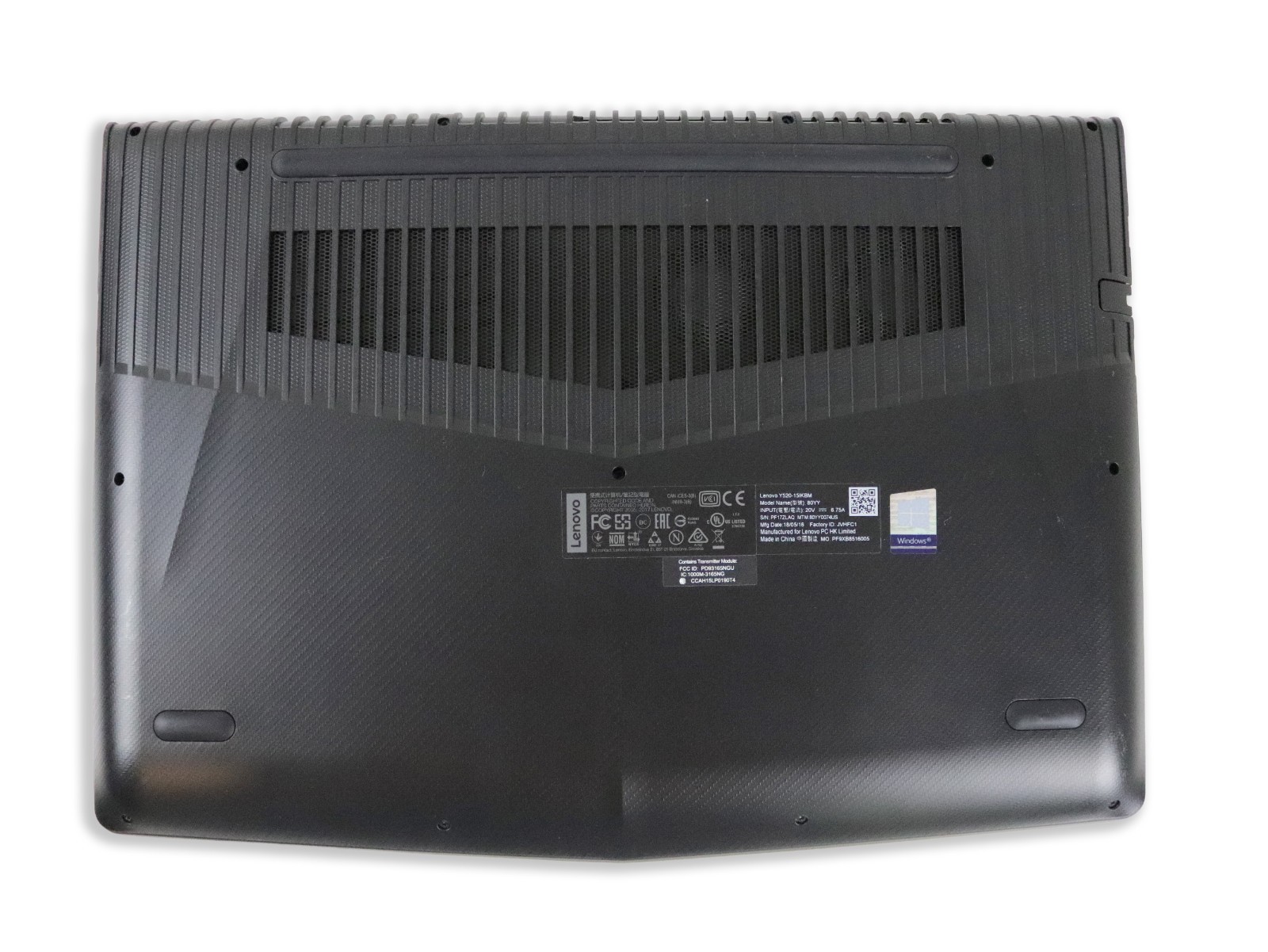 Lenovo LEGION 15.6″ Intel Core i7-7700HQ, 16GB DDR4 256GB SSD NVIDIA GTX 1060