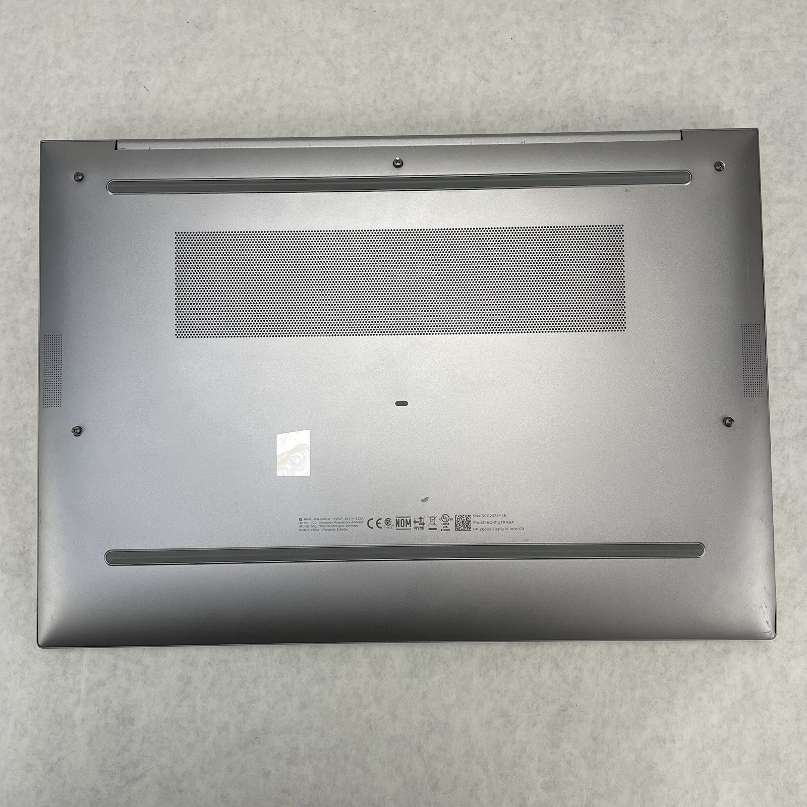 HP ZBook FireFly G9 16″ i7-1260P 2.079 GHz 16 GB RAM No SSD/OS/AC – Sticky Keys