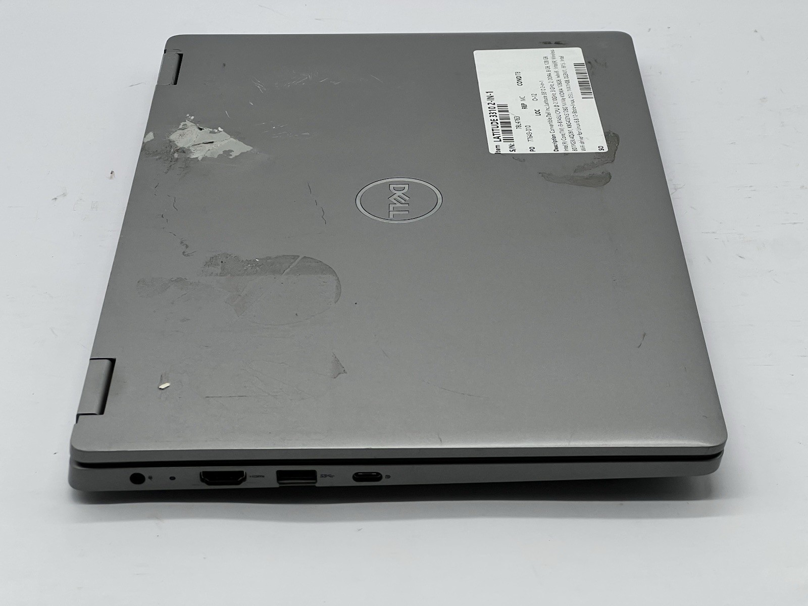 Dell Latitude 3310 2-in-1, i3-8145, @ 2.10GHz, 8GB RAM, 128GB VNMe-No OS/Charger