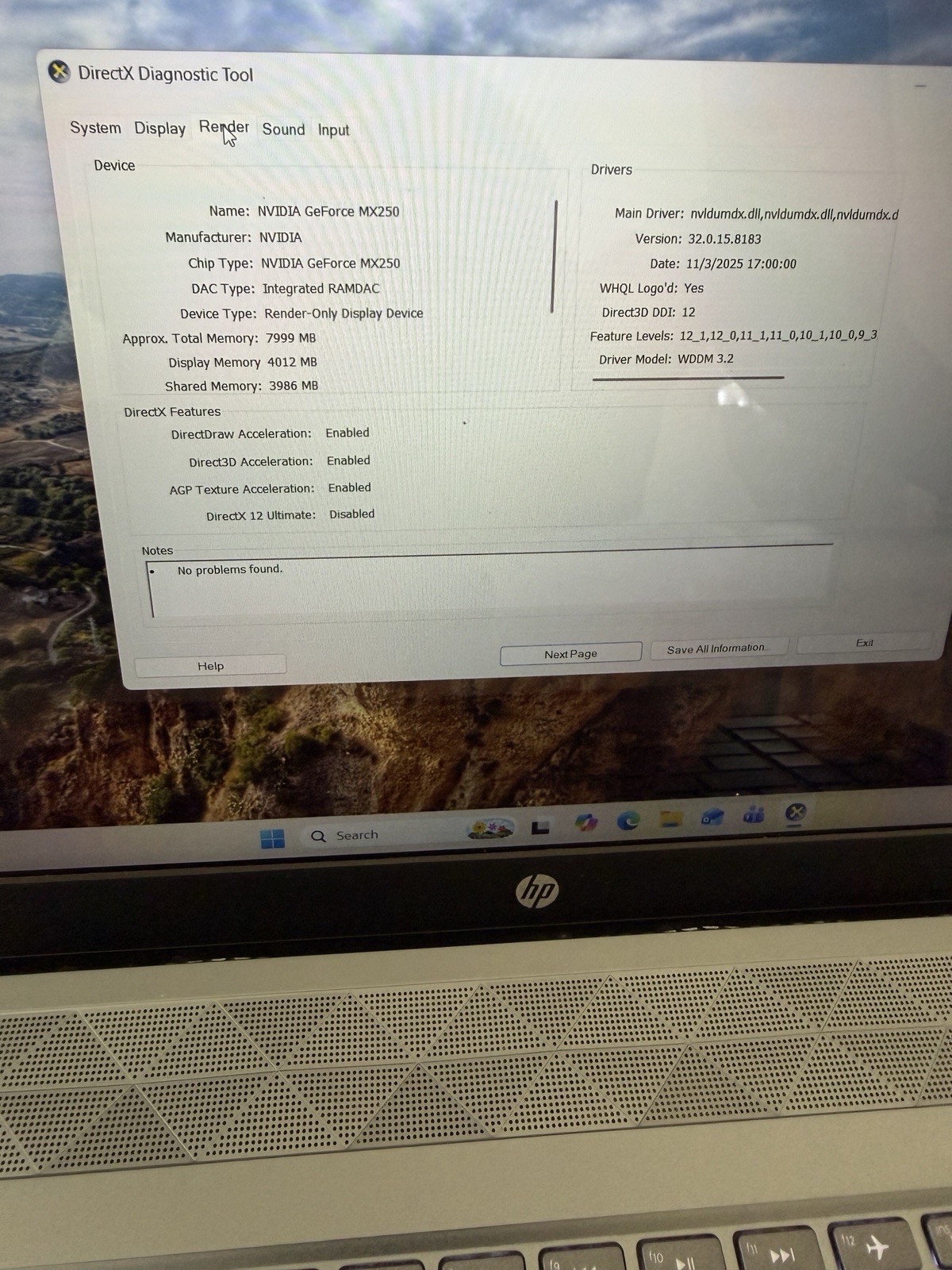 HP PAVILION LAPTOP 15 CORE i7 10TH GEN 16GB RAM 1.5TB 4GB VRAM TOUCHSCREEN READ