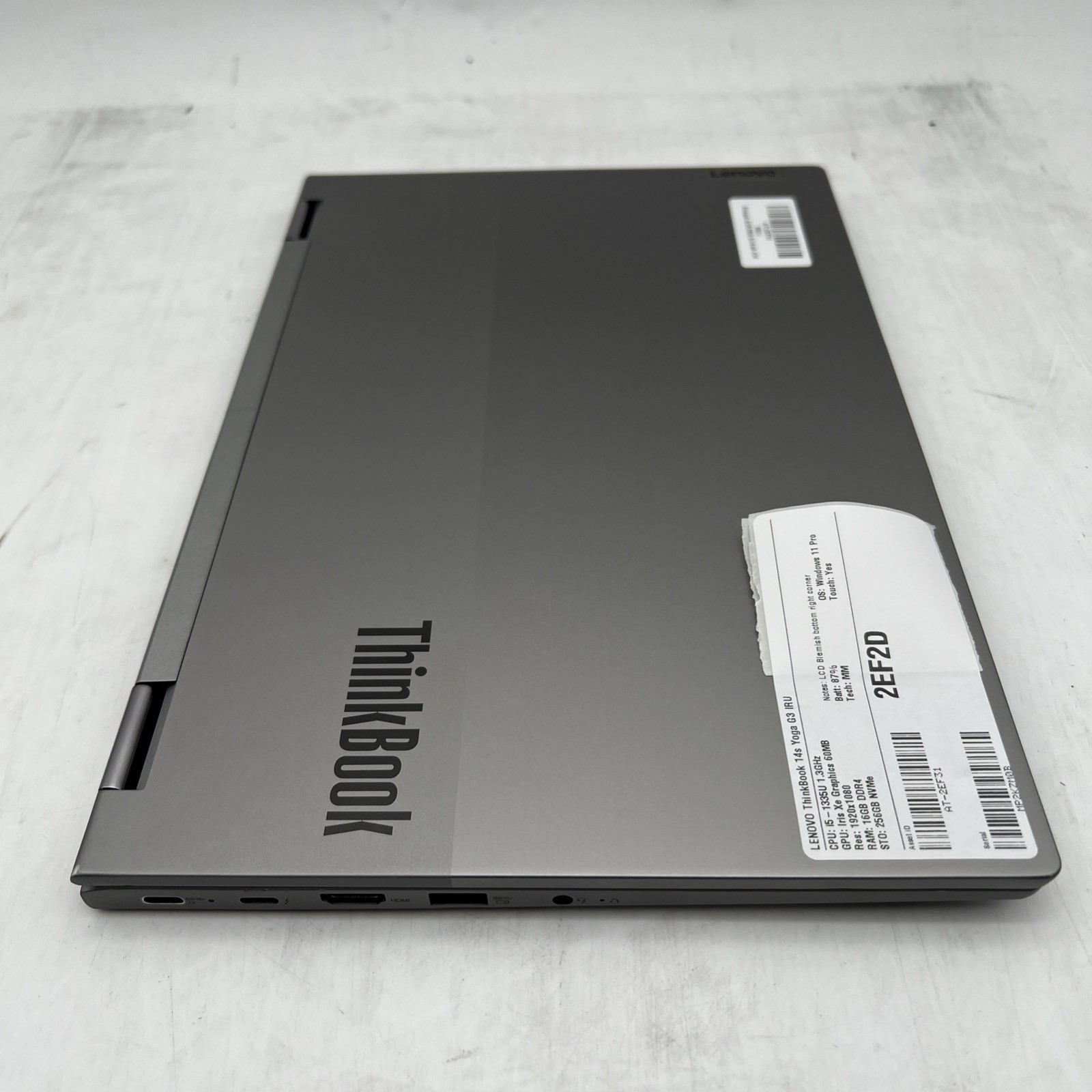 Lenovo ThinkBook 14s Yoga G3 i5 1335U 1.3GHz 16GB RAM 256GB SSD Win11P READ