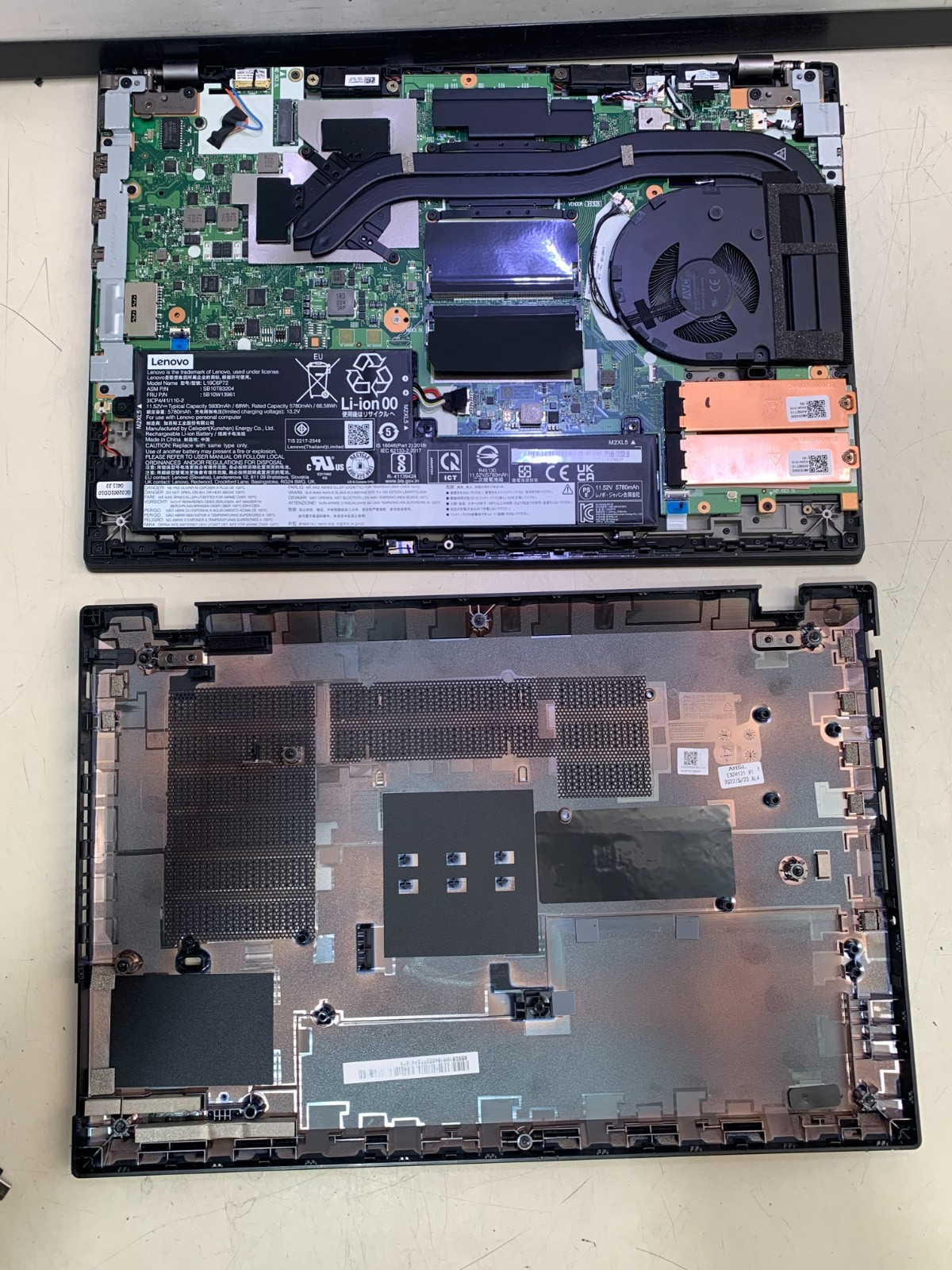 LENOVO THINKPAD P15V GEN 3 15.6″ CORE i7-12700H 2.3GHz – NO RAM SDD AC – AS IS
