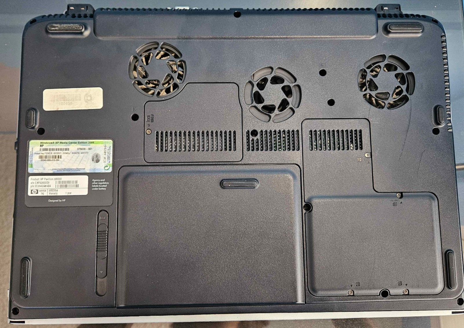 (READ) HP Pavilion zd8000 Pentium 4 CPU 1GB RAM 160GB HDD (UNTESTED!)