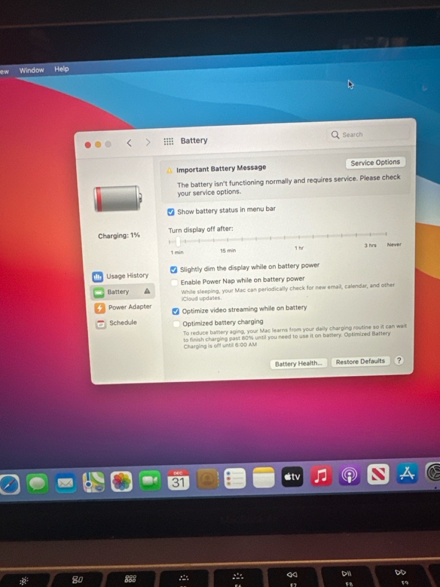 APPLE MACBOOK AIR 13″, 2018, I5, 8GB, 128GB, BIG SUR (E10031067)