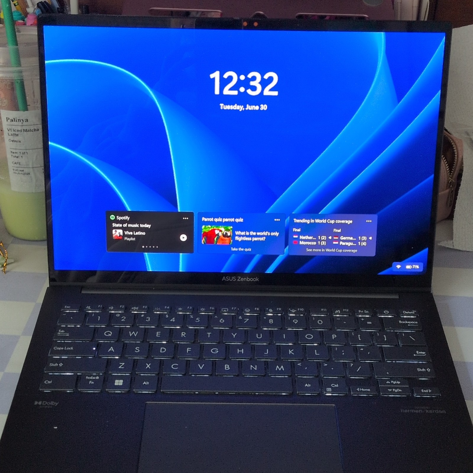 ASUS Zenbook 14 Q425M Windows Intel USB-C Webcam 16GB 1TB Light Cosmetic Wear