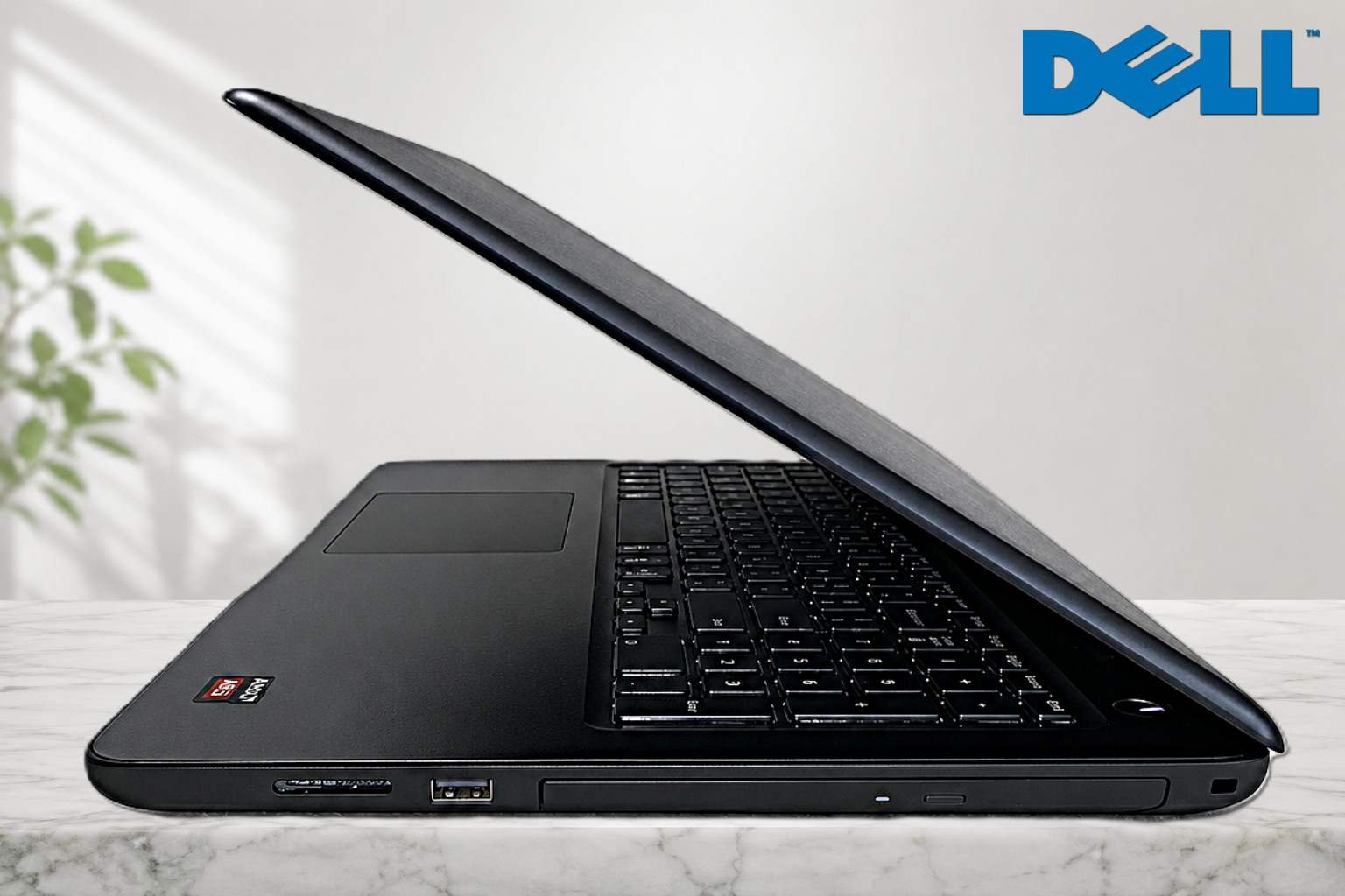 Dell Inspiron 5565 AMD Radeon@2.40GHz 16GB Windows 11 256GB SSD Battery/Charger